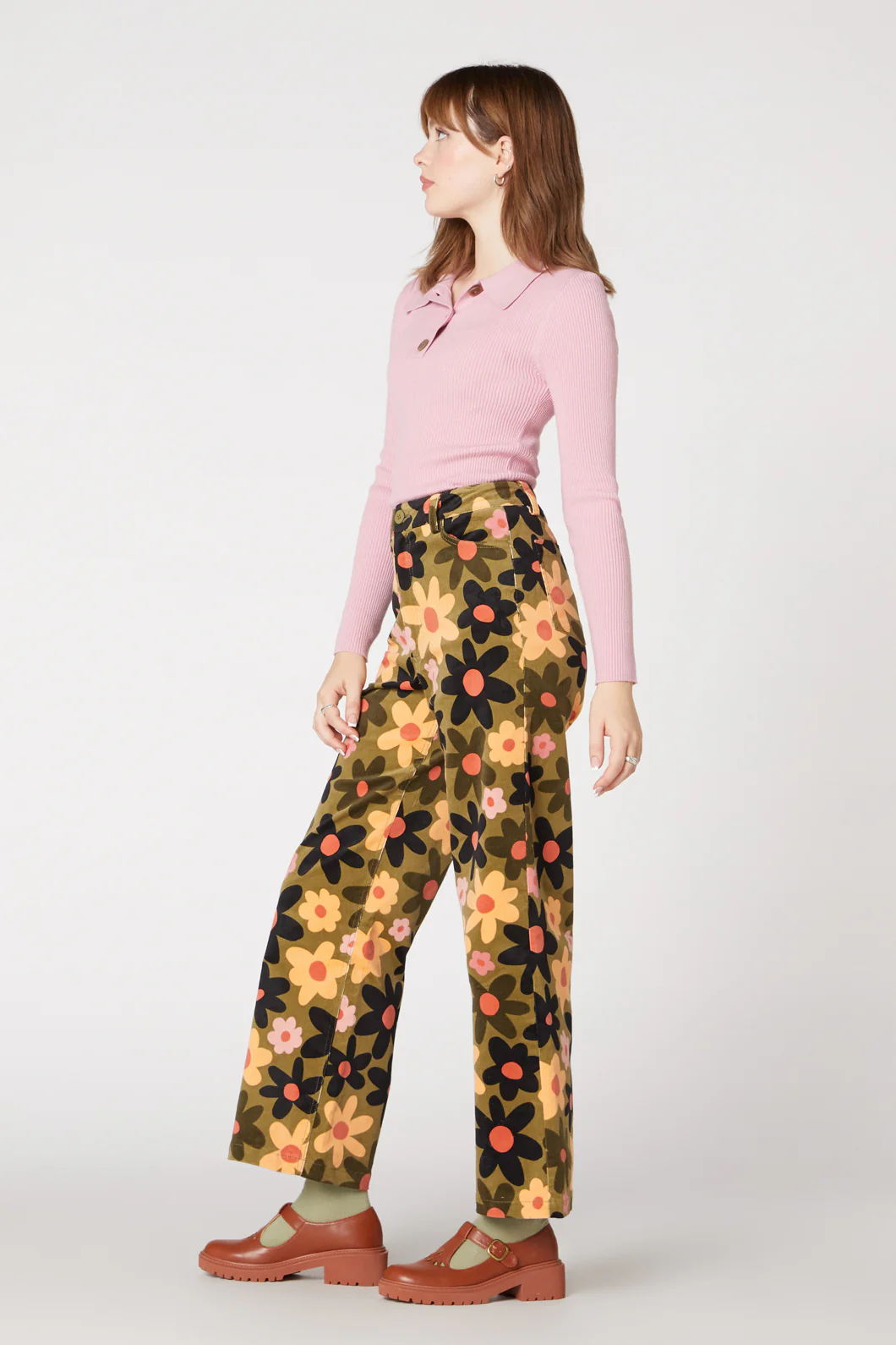 60S Daisy Cord Pant - Image 4