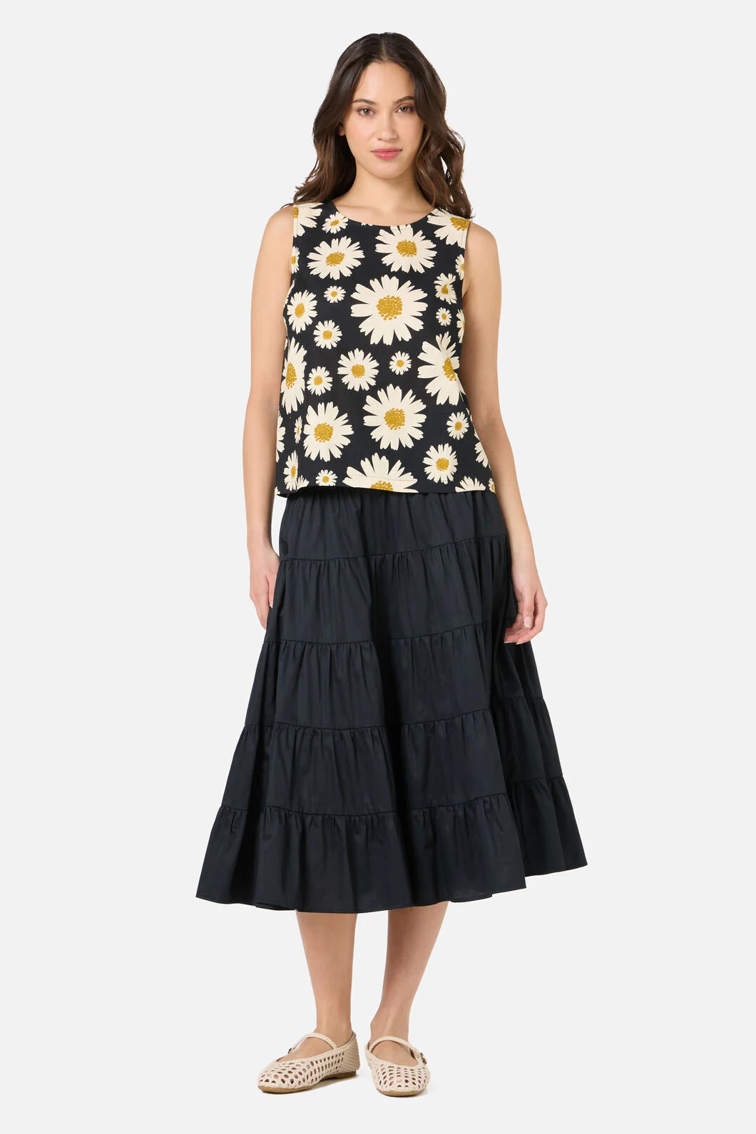 60'S Daisy Shell Top - Image 3