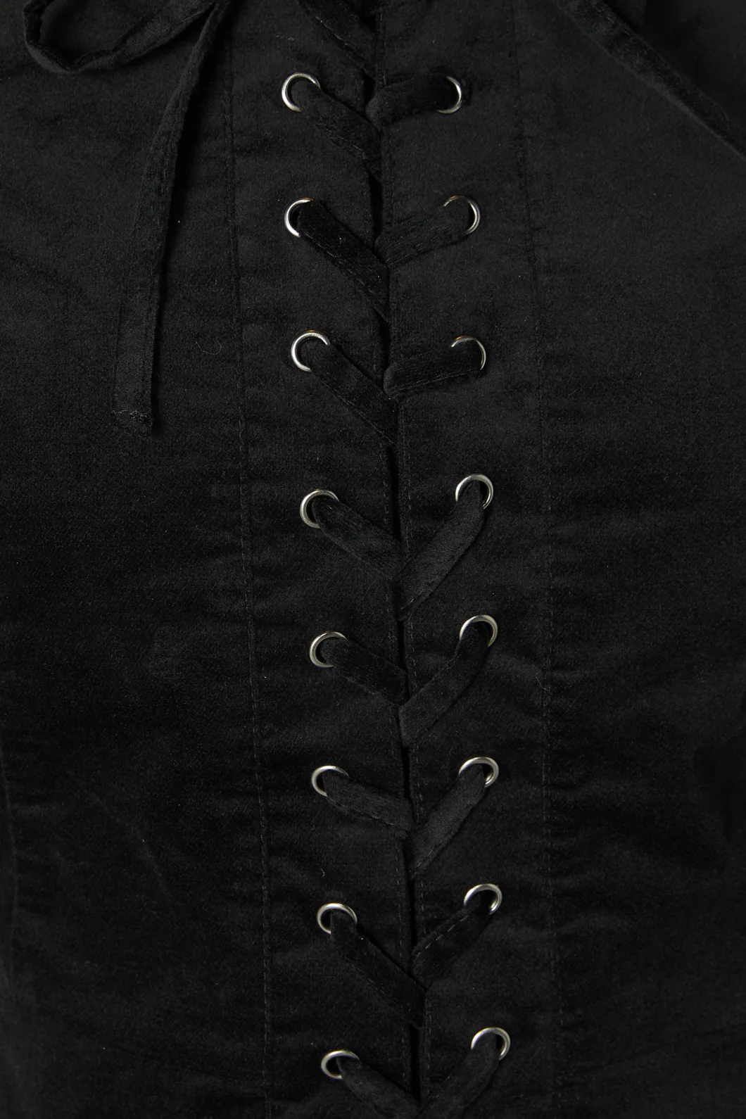 70S Muse Velvet Dress - Image 5