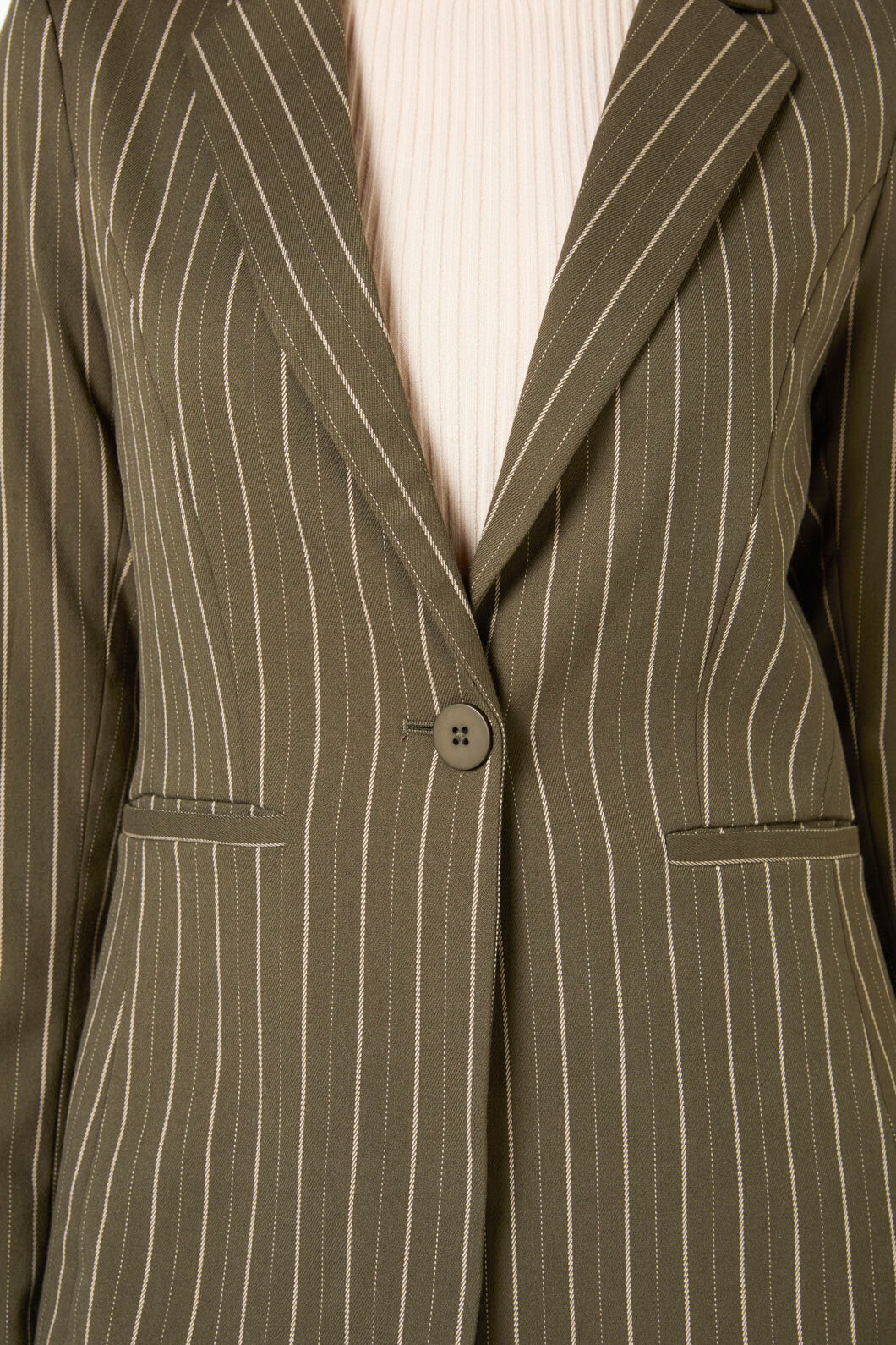 Abby Pinstripe Jacket - Image 6