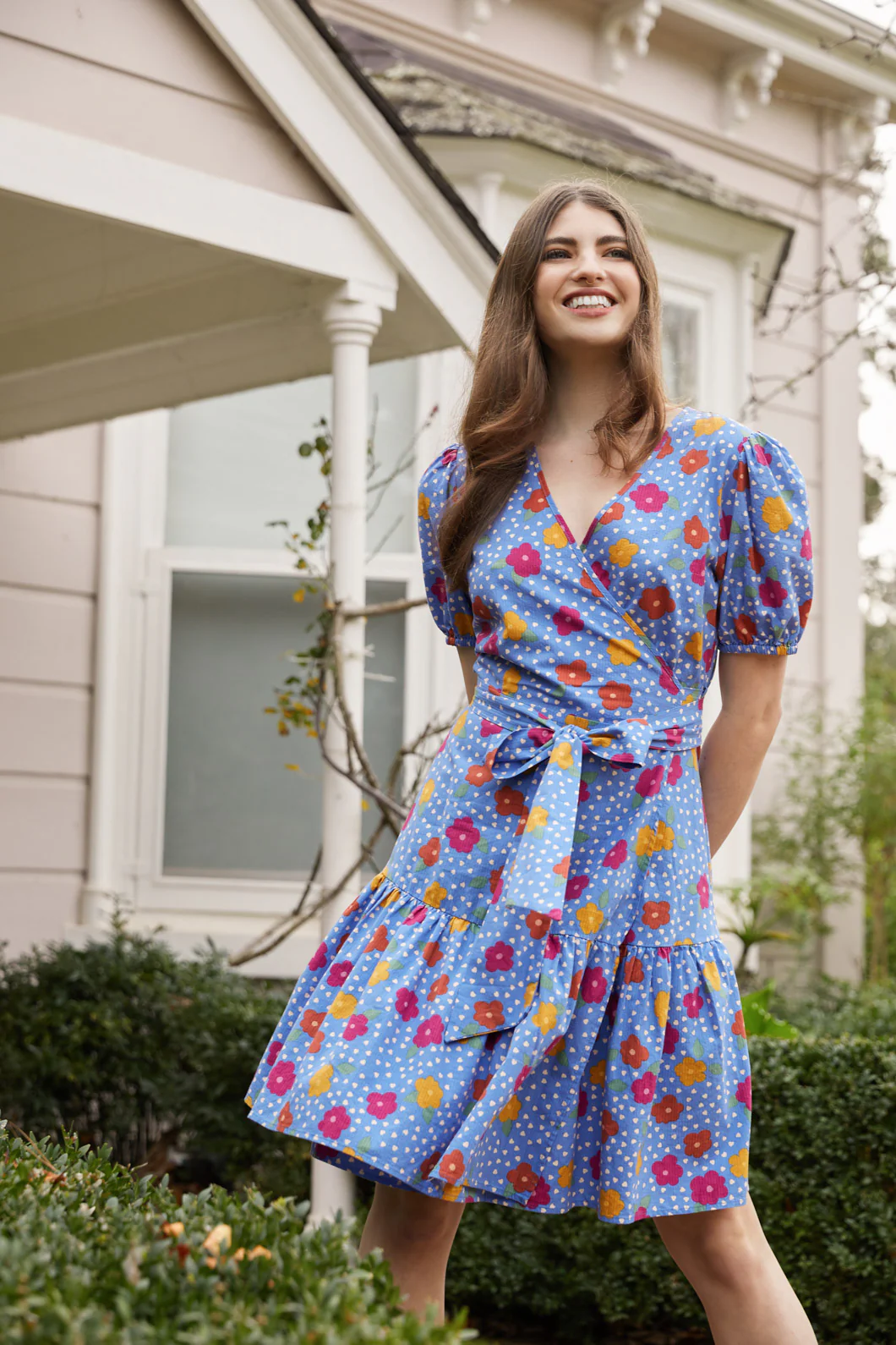Abby Wrap Dress - Image 3
