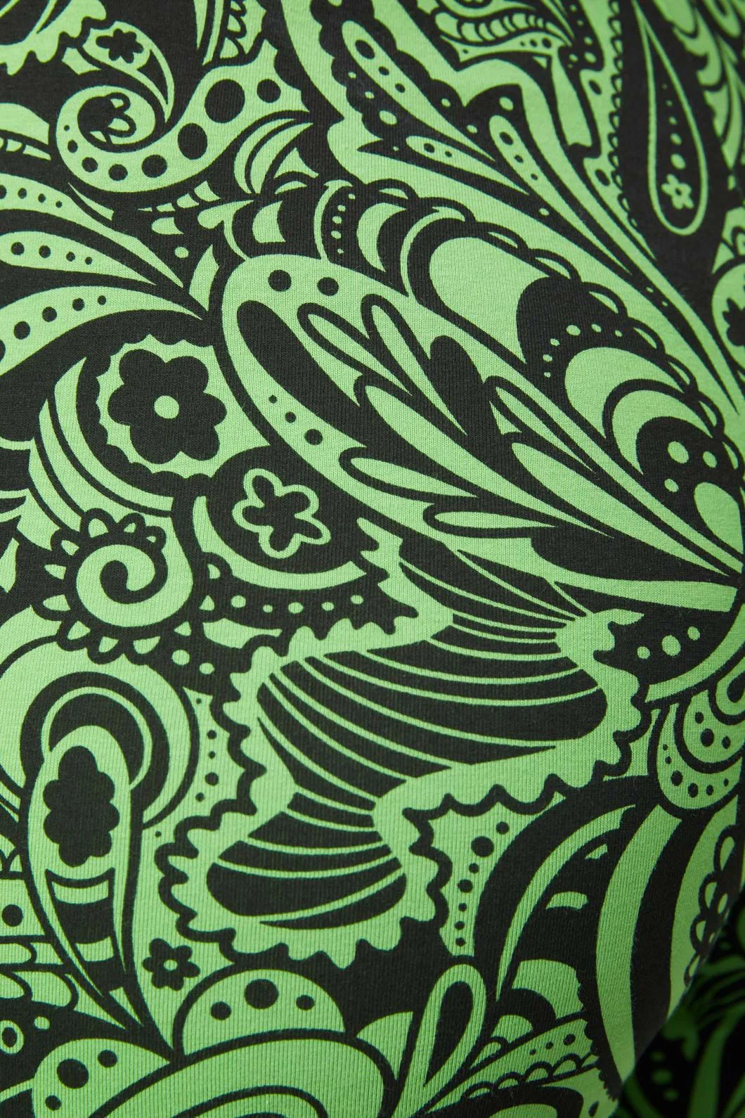 Acid Paisley Jersey Flares - Image 5