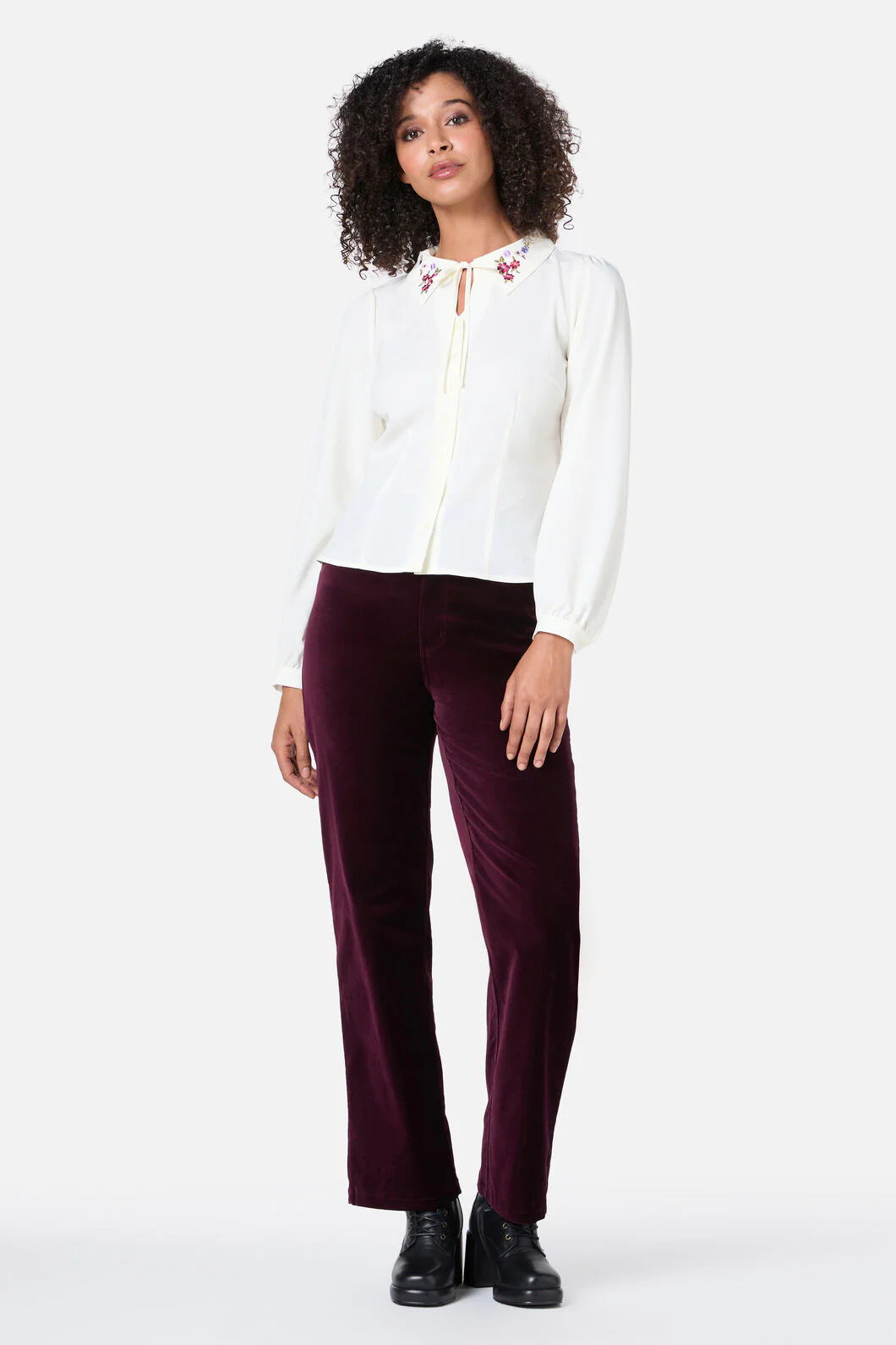 Ada Embroidered Blouse - Image 2