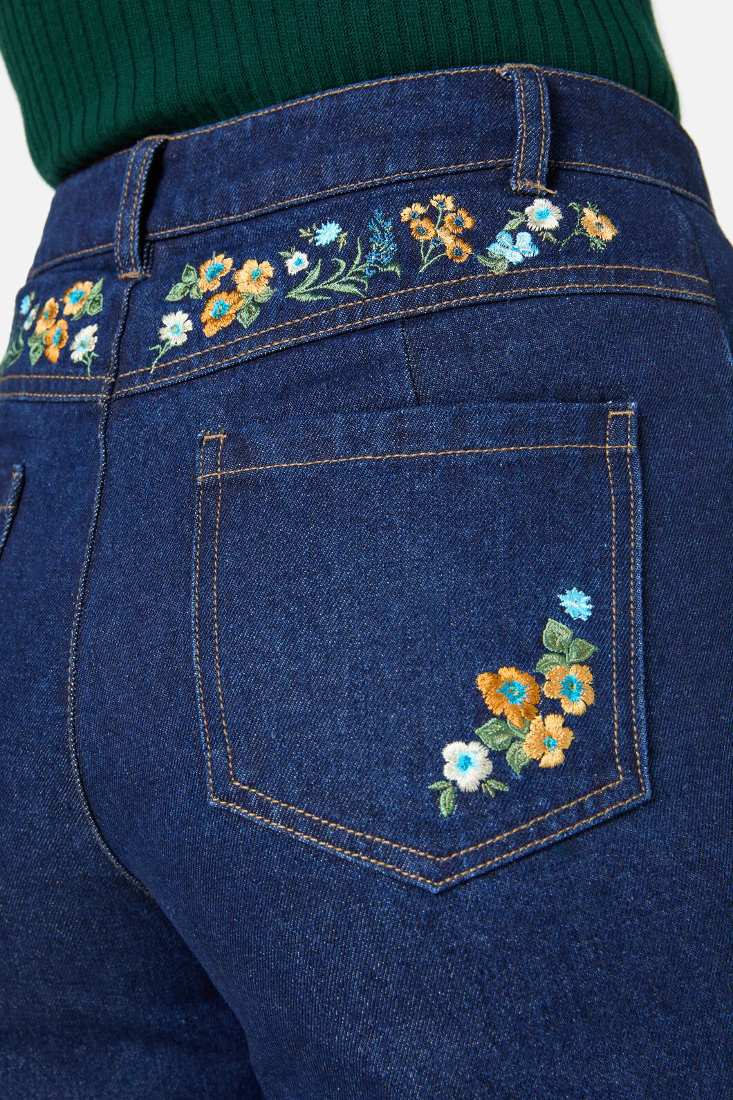 Ada Embroidered Jean - Image 6