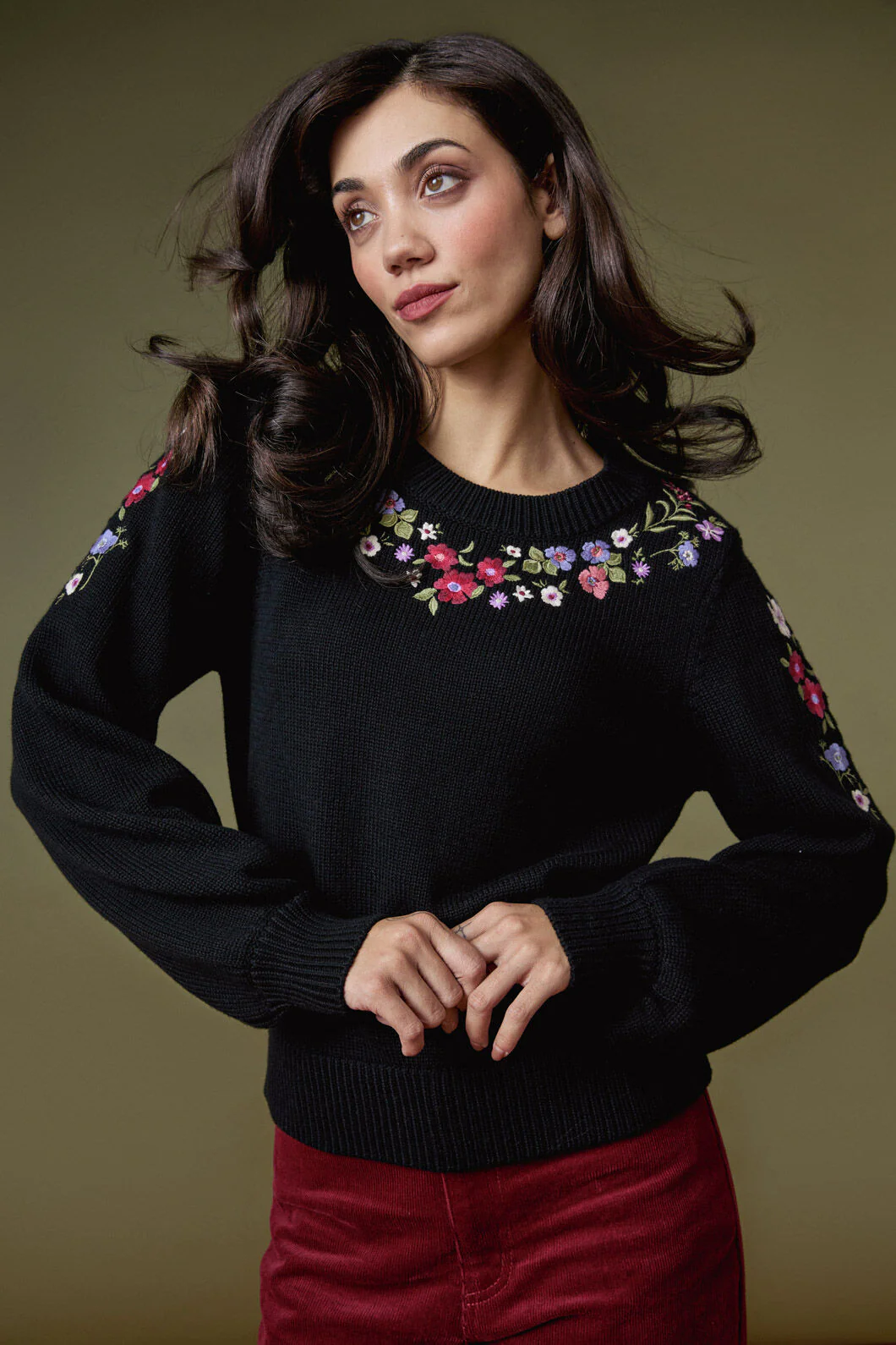 Ada Embroidered Jumper - Image 6