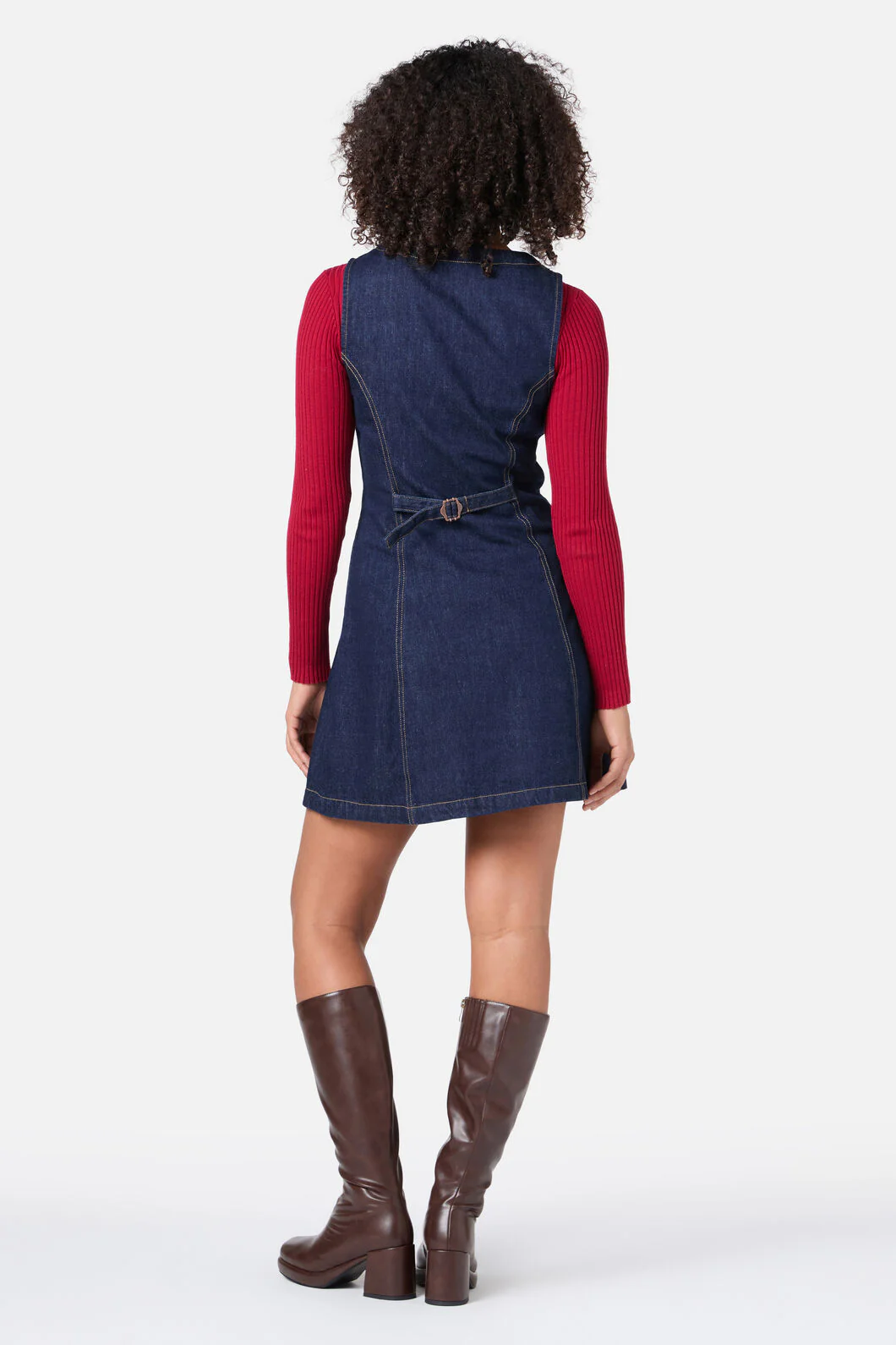 Ada Embroidered Pinafore - Image 4