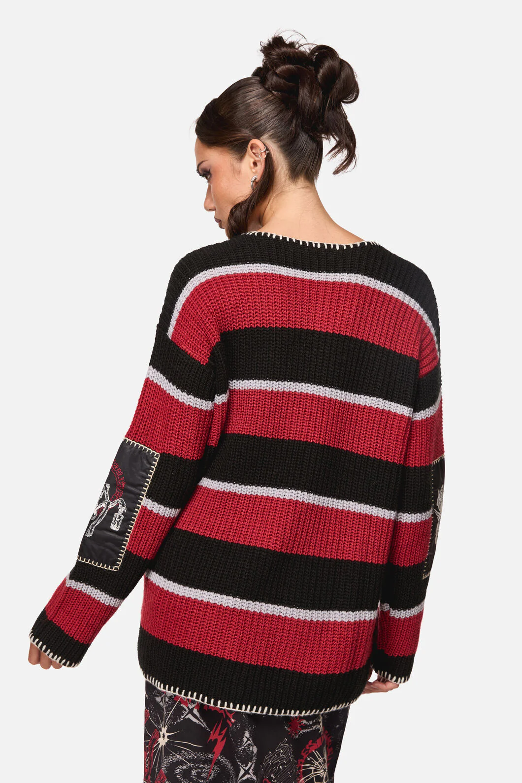 Afterlife Goth Oversized Knit - Image 4