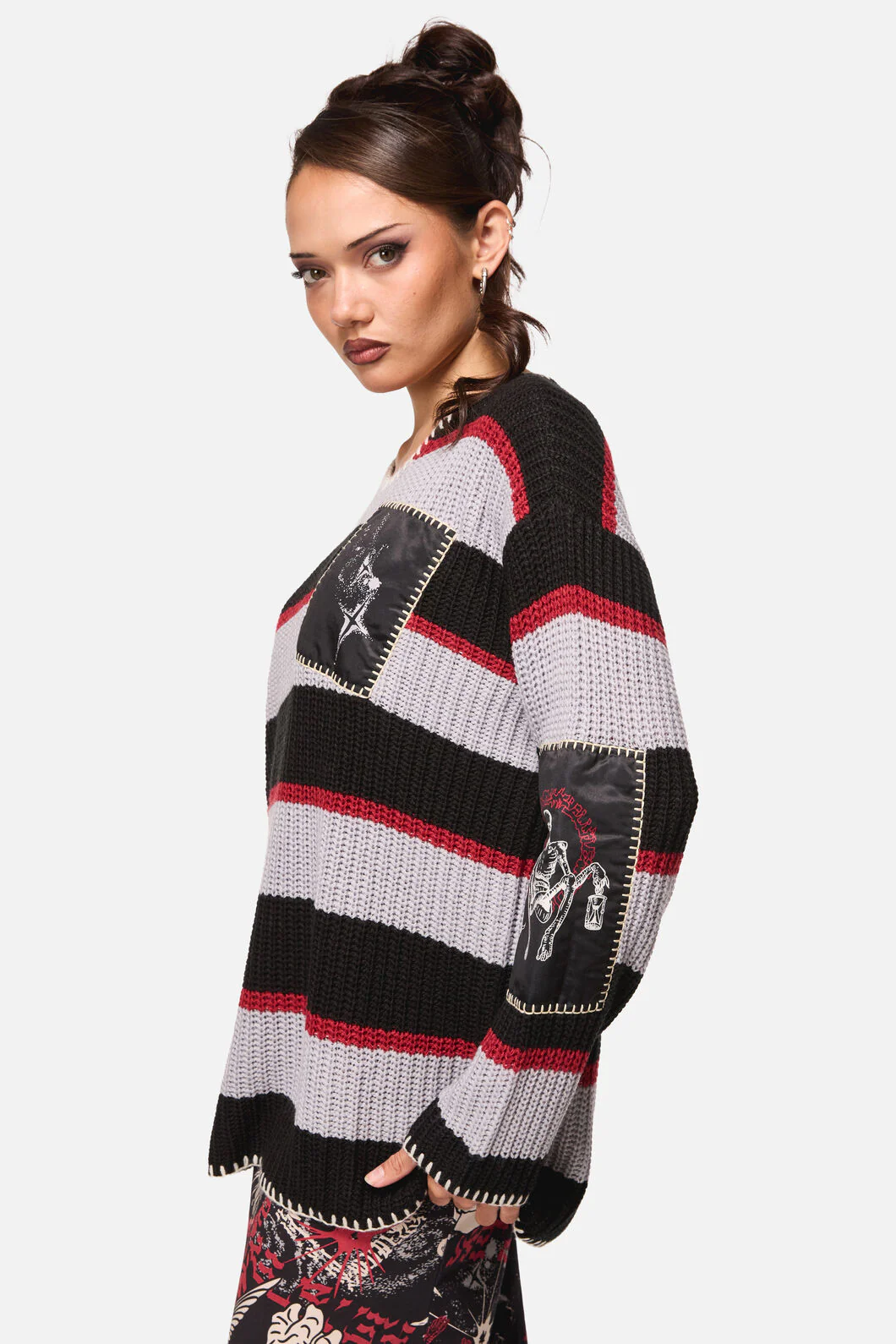 Afterlife Goth Oversized Knit - Image 8