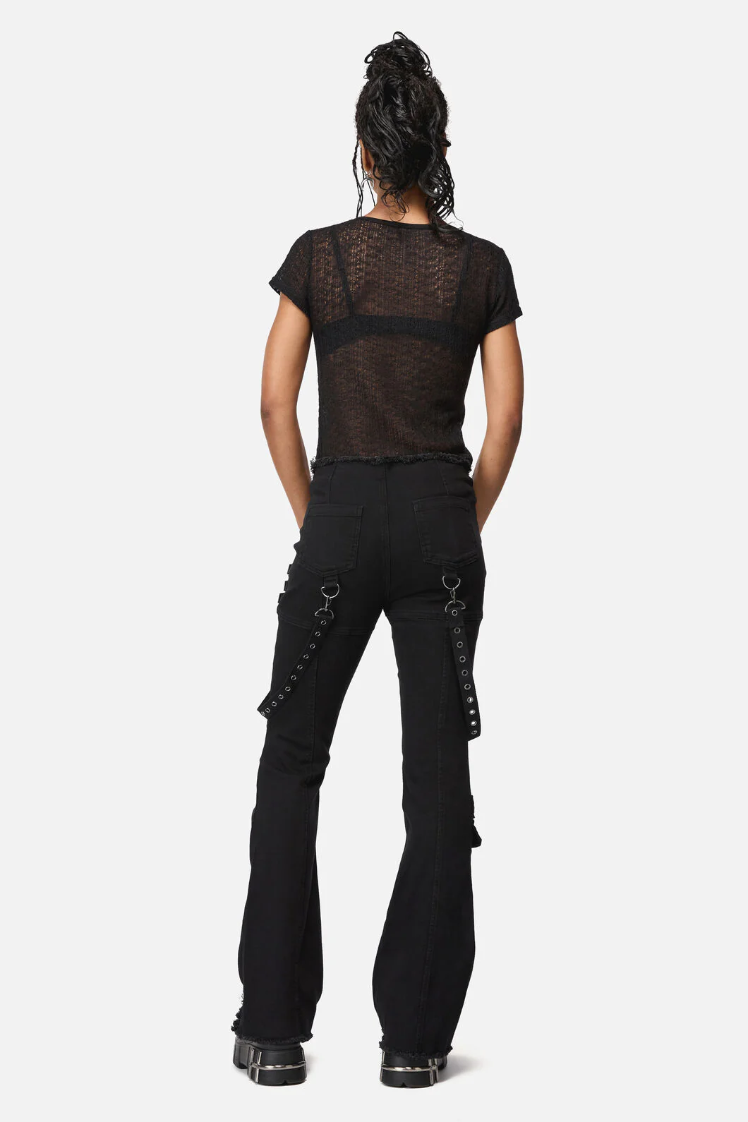 Afterlife Goth Trim Jean - Image 5