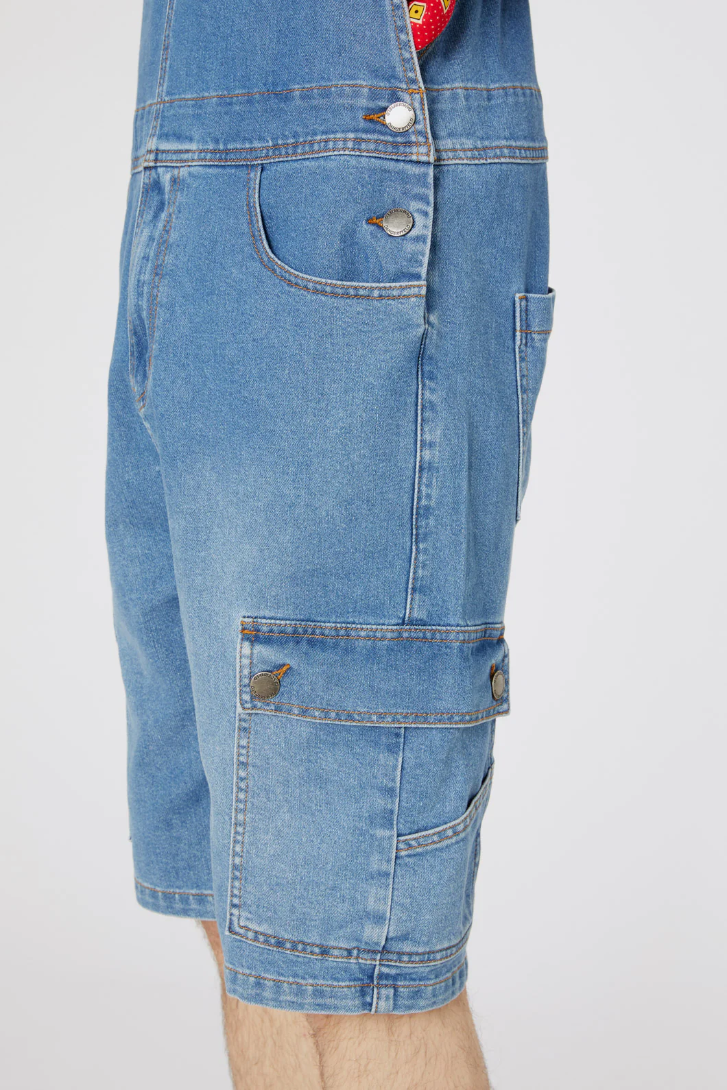Aggro Denim Short Overall - Image 6