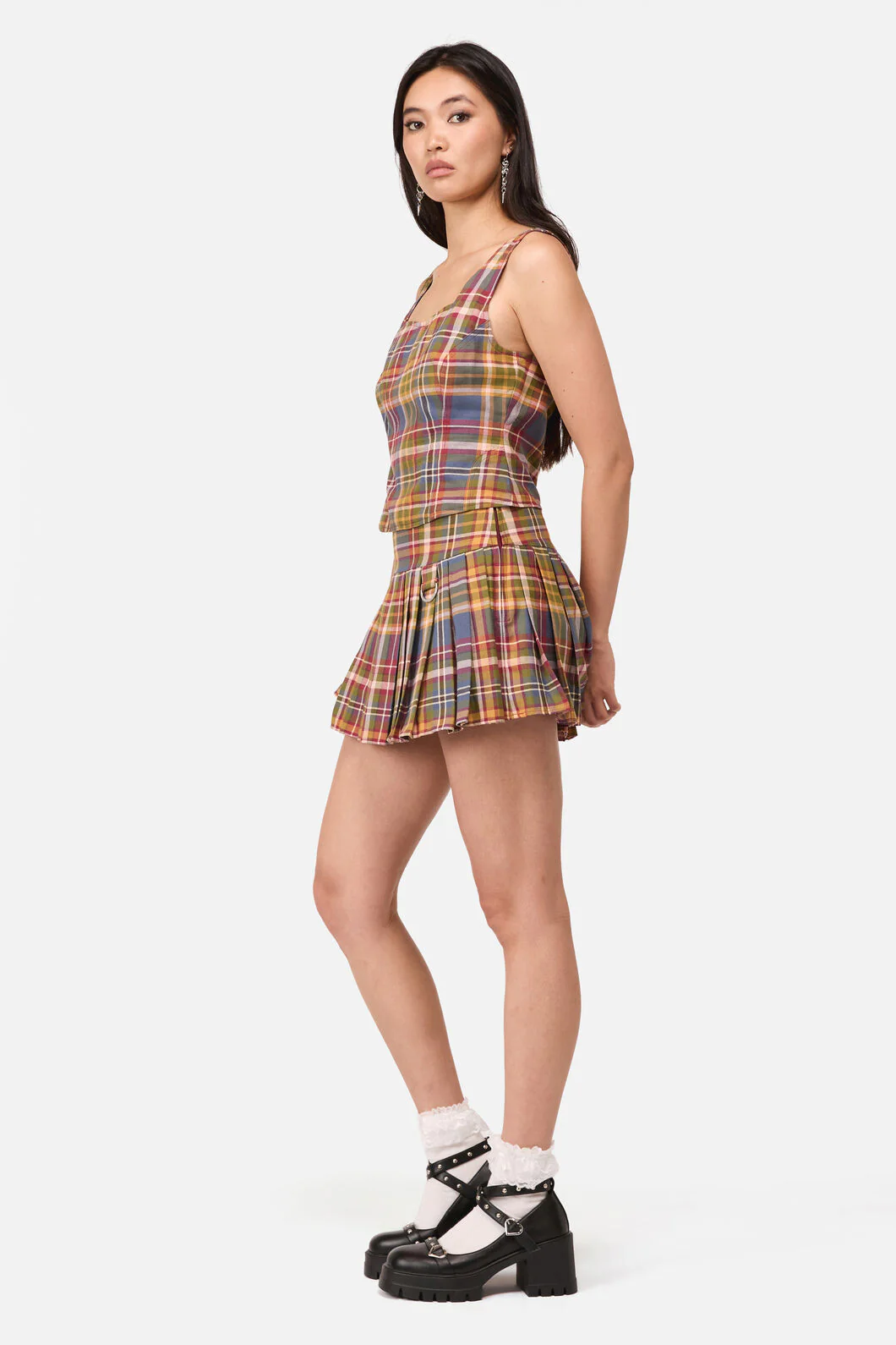 Alchemy Tartan Skort - Image 3