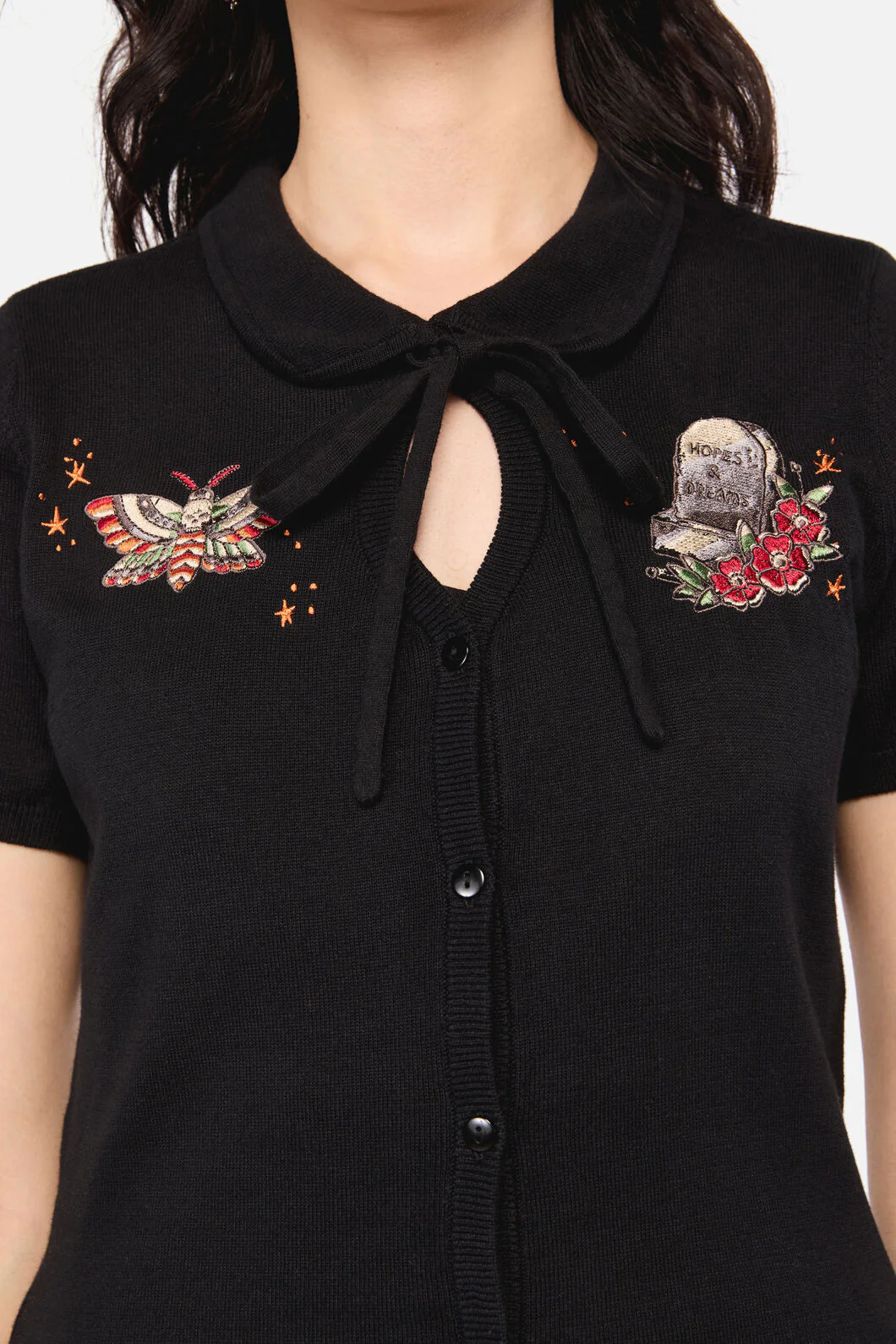 All Hallows Eve Tattoo Placement Cardigan - Image 5