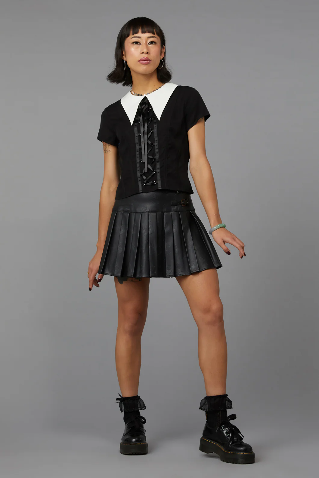 All Tied Up Gothic Blouse - Image 2