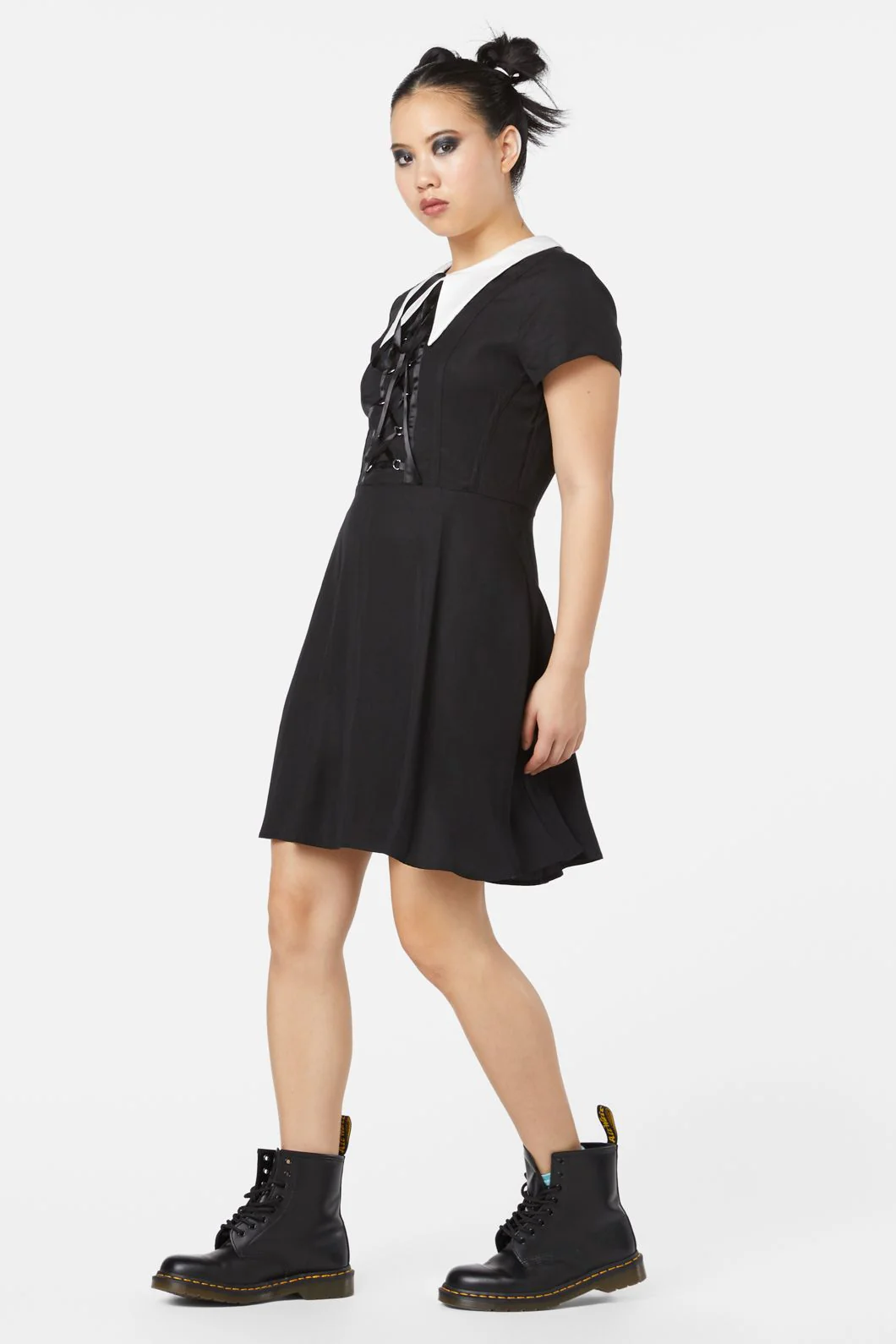 All Tied Up Gothic Dress - Image 3
