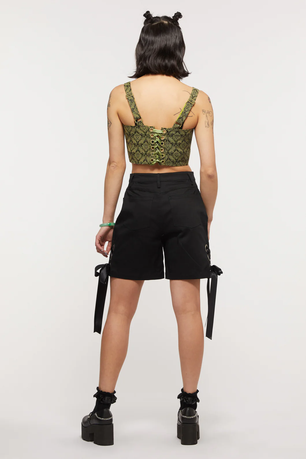 Allure Lacing Drill Shorts - Image 4