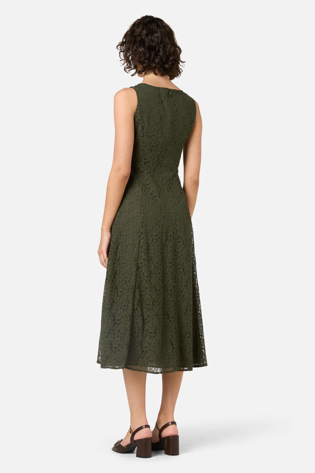 Amara Lace Midi Dress - Image 4