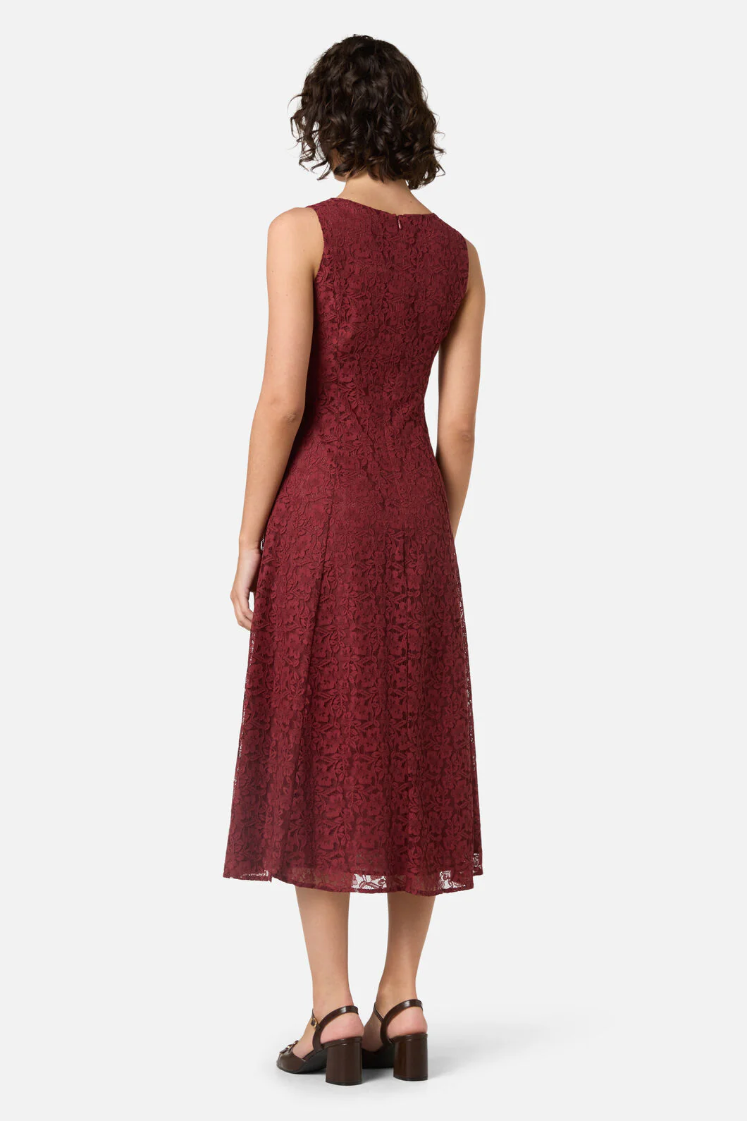 Amara Lace Midi Dress - Image 9