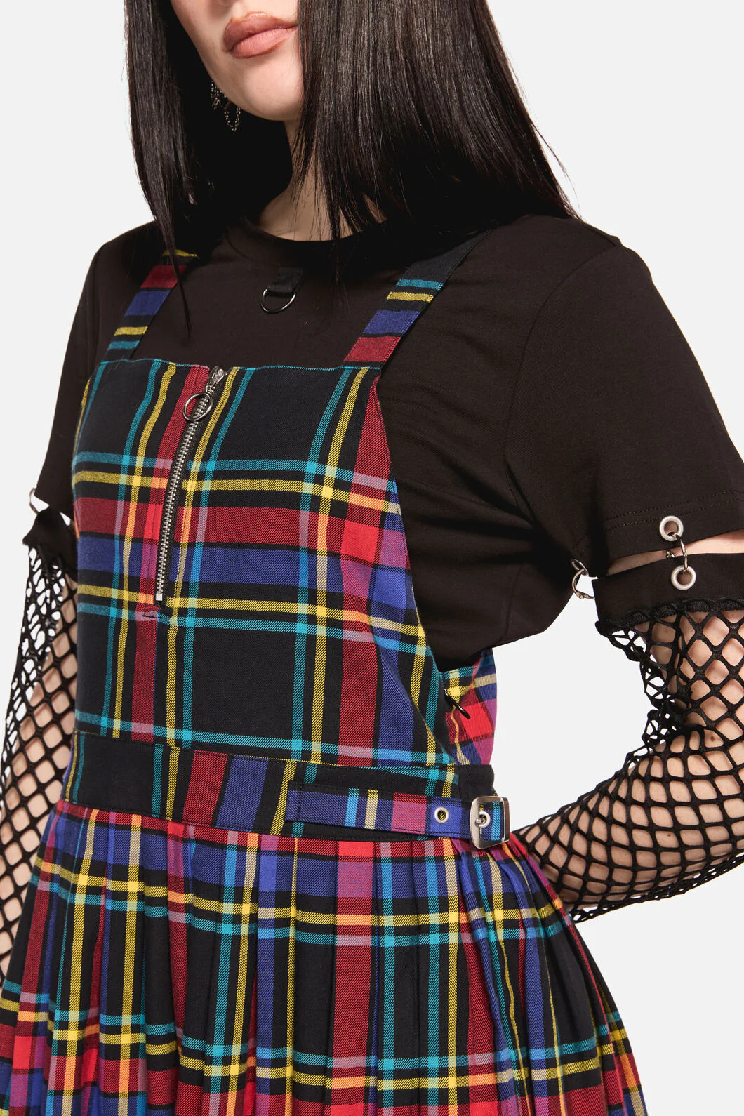 Anarchic Tartan Pinafore - Image 5