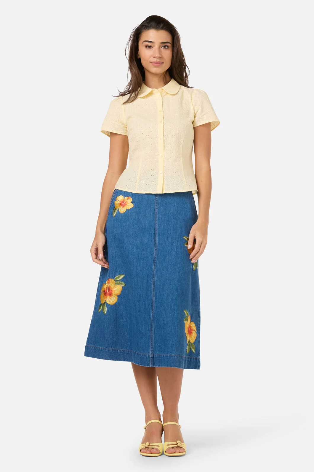 Anastasia Broderie Blouse - Image 7