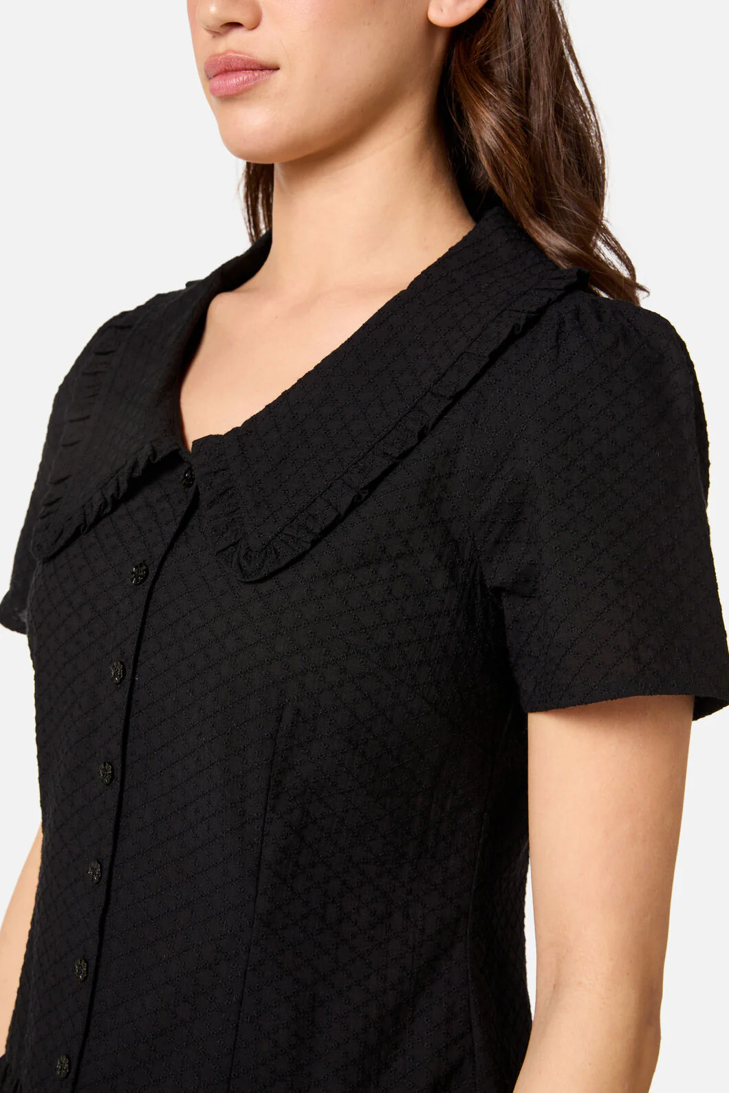 Andrea Drop Waist Mini Dress - Image 15