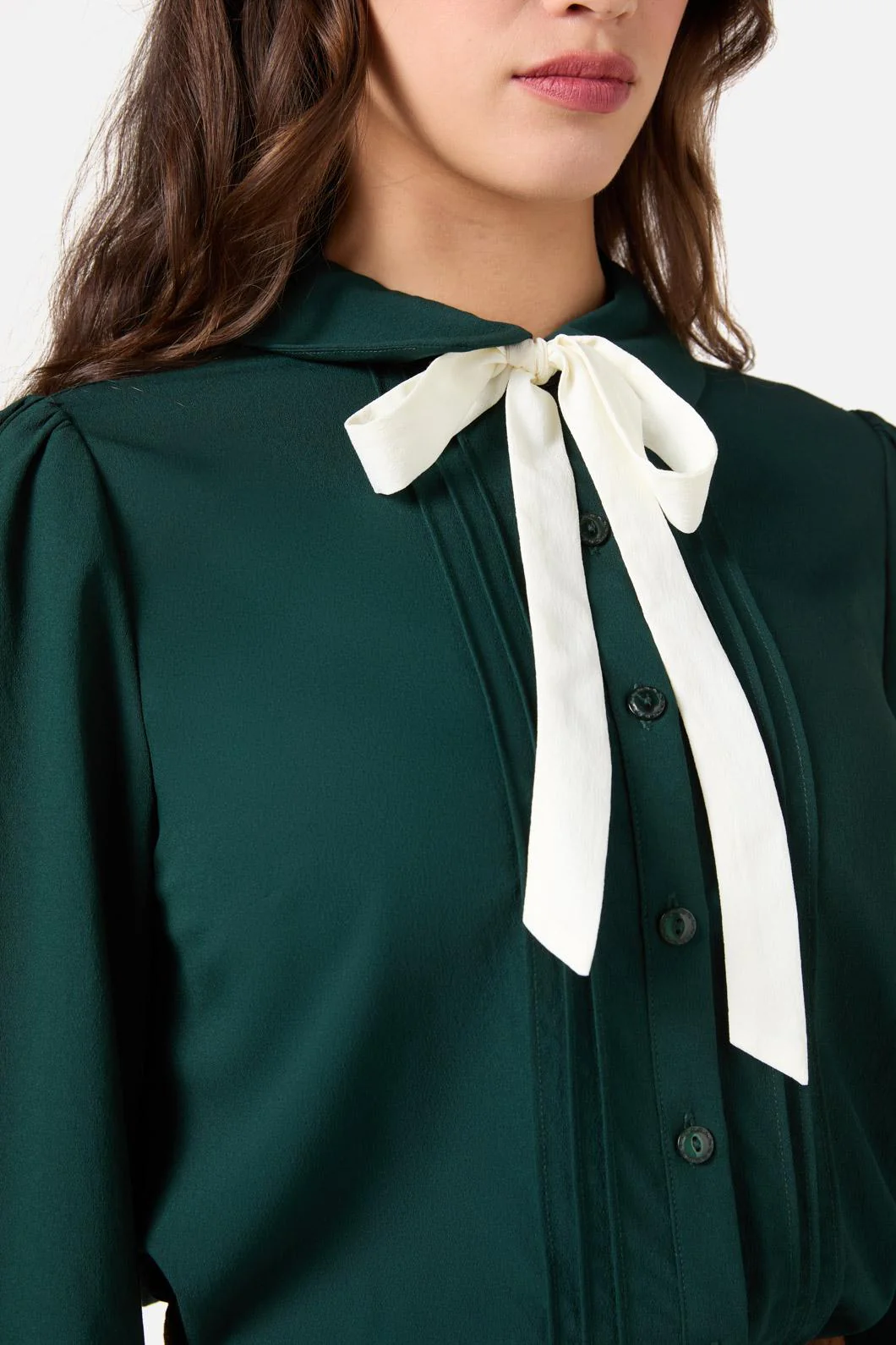 Annie Long Sleeve Bow Blouse - Image 7