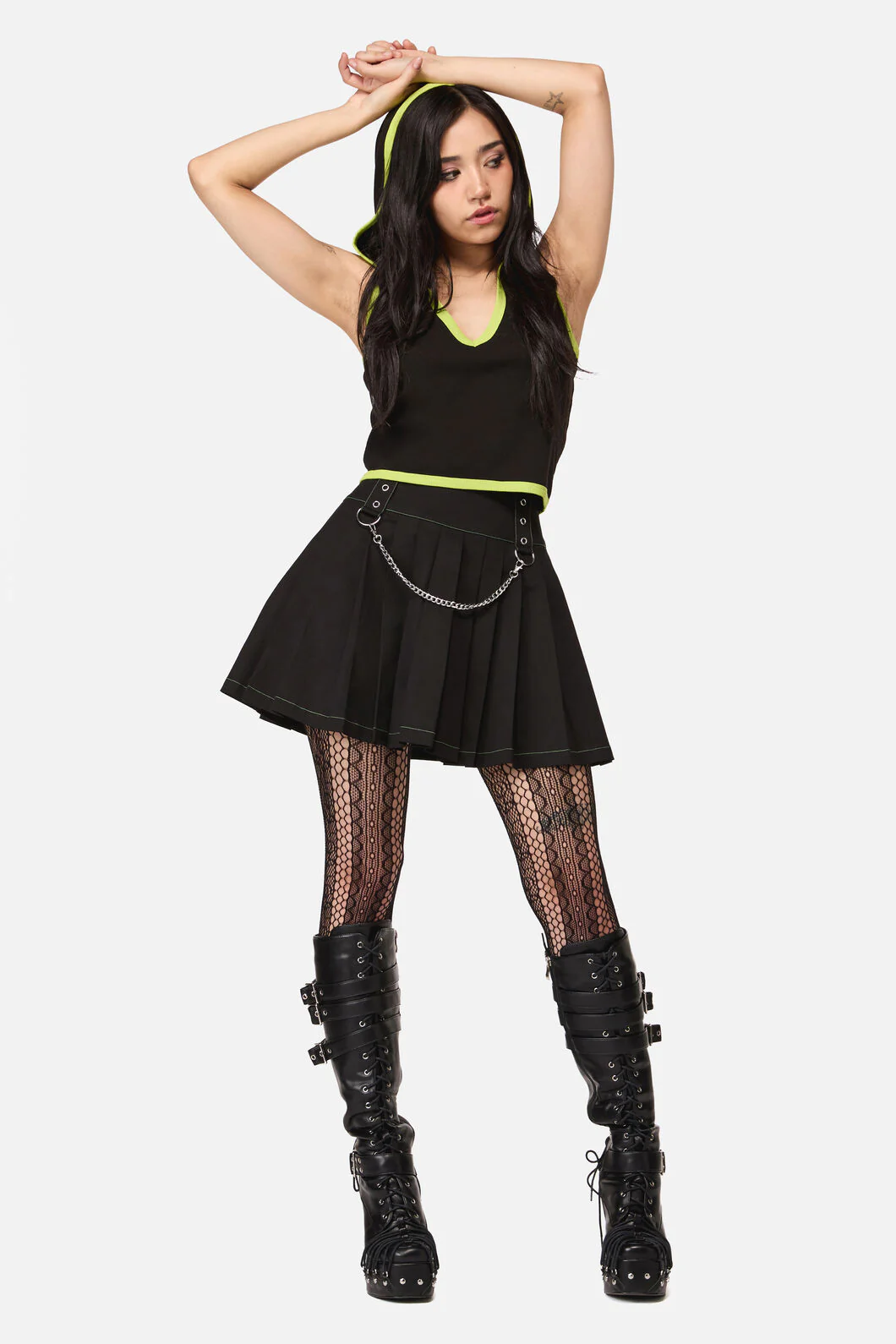 Anonymous Pleated Skirt