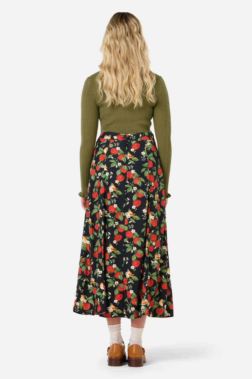 Apple Blossom Midi Skirt - Image 4