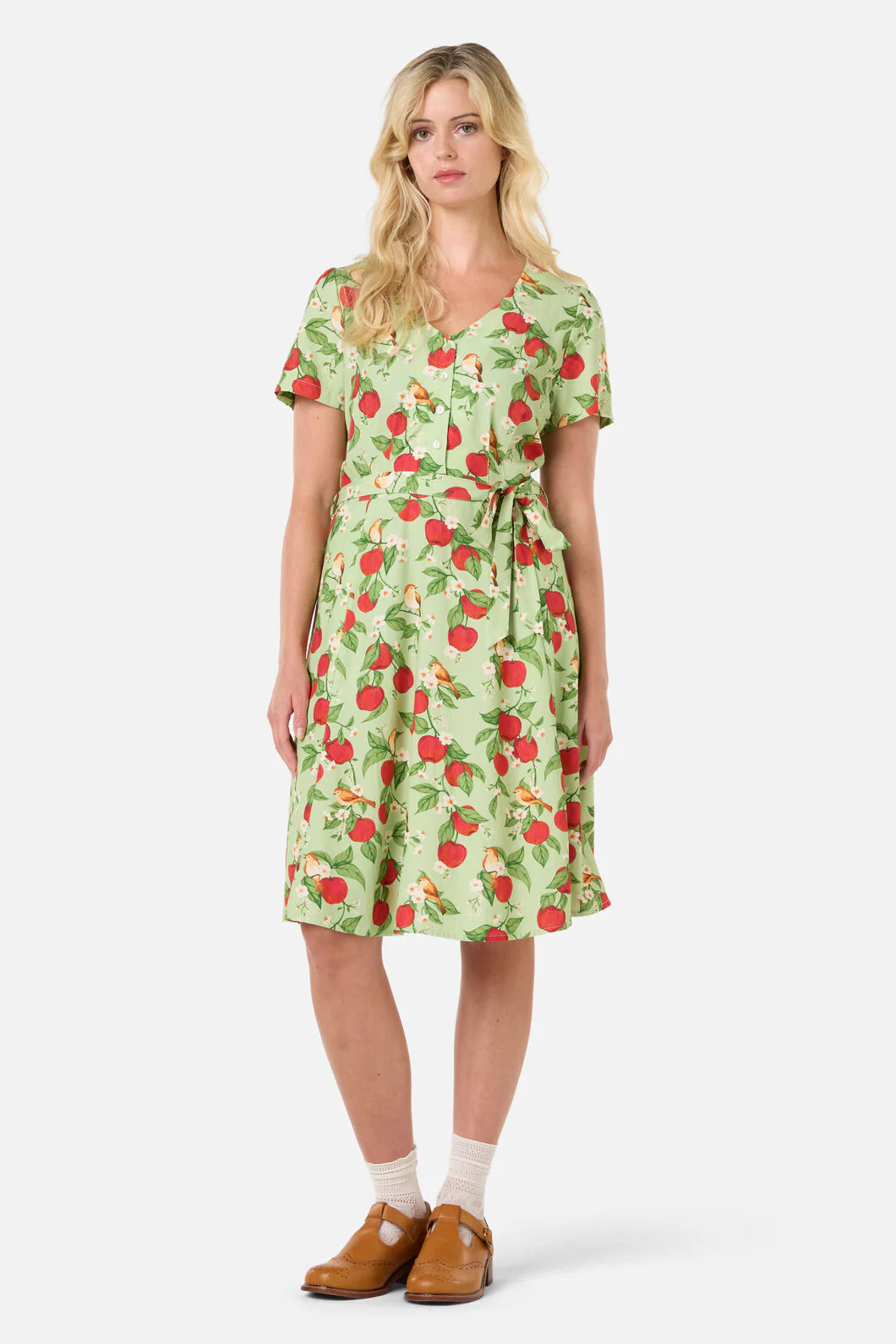 Apple Blossom Tea Dress - Image 2