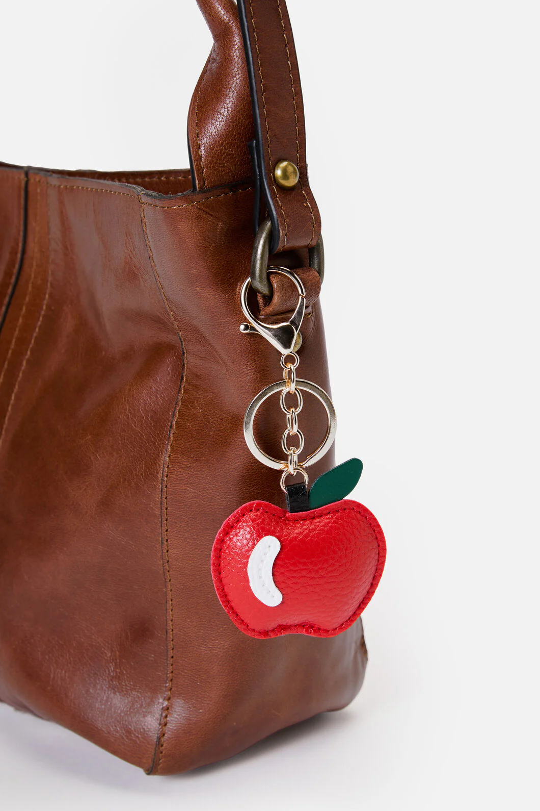 Apple PU Bag Charm - Image 2