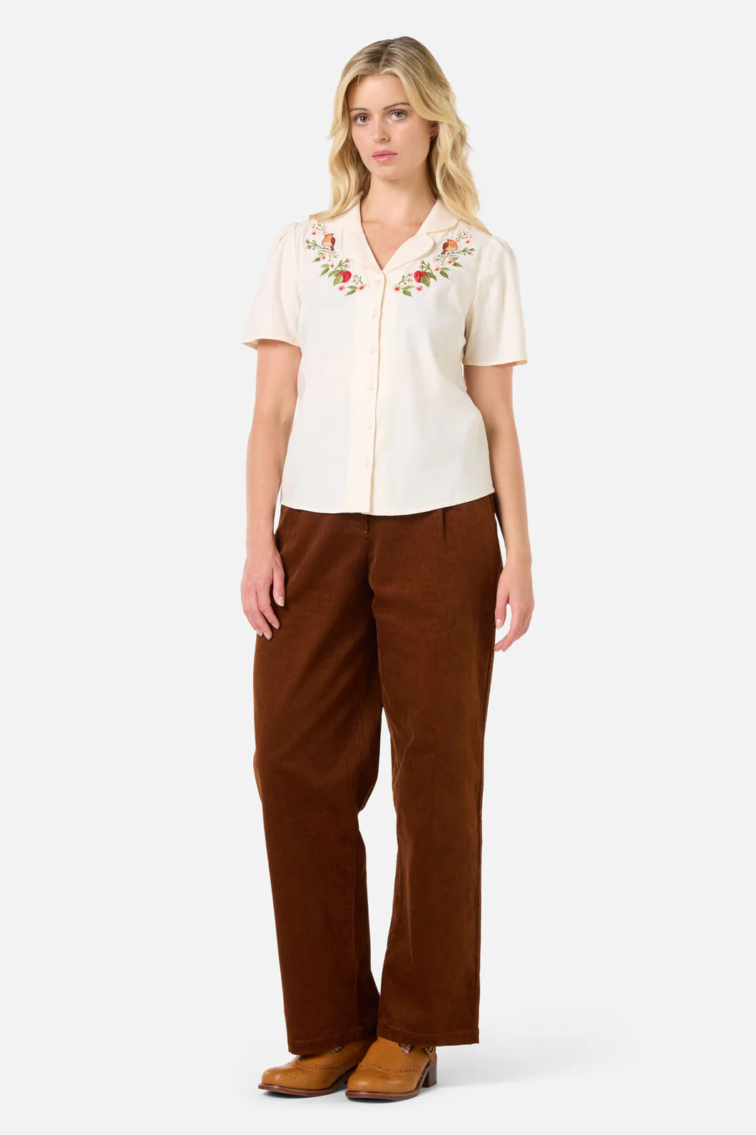 Apple & Robin Emb Blouse - Image 2