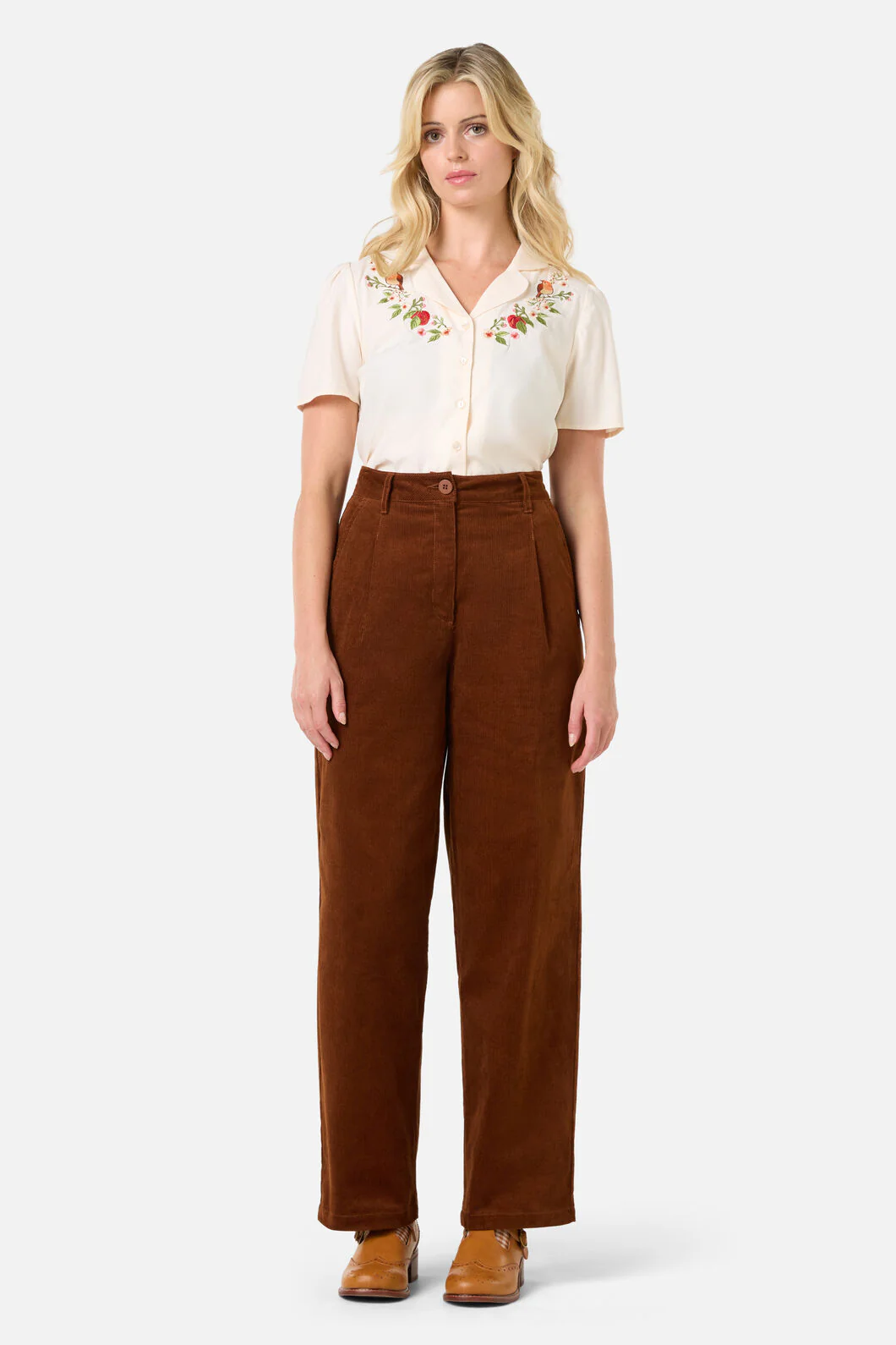 Apple & Robin Emb Blouse - Image 3