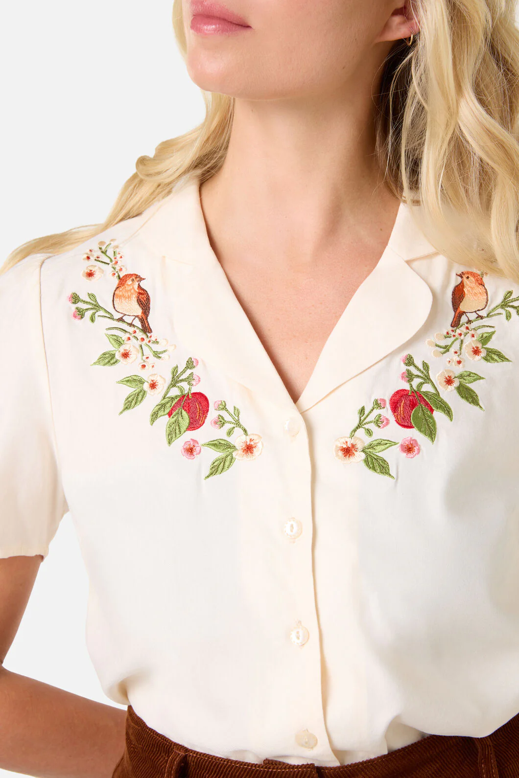 Apple & Robin Emb Blouse - Image 6
