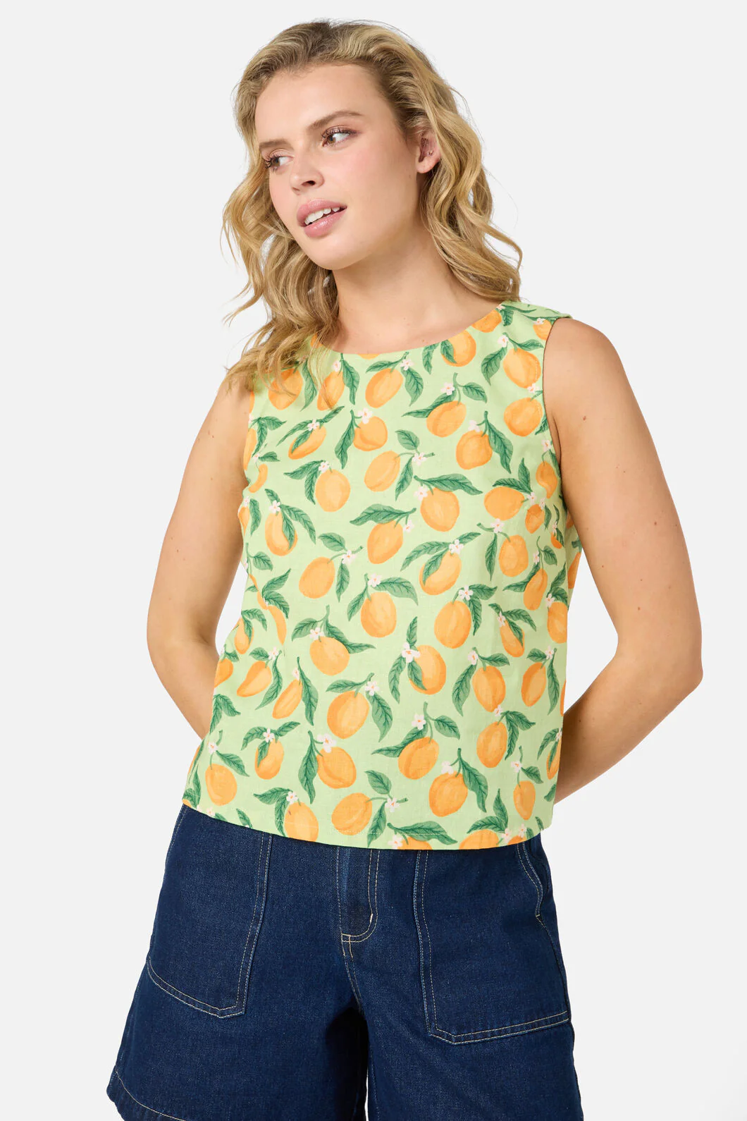 Apricots Shell Top - Image 2