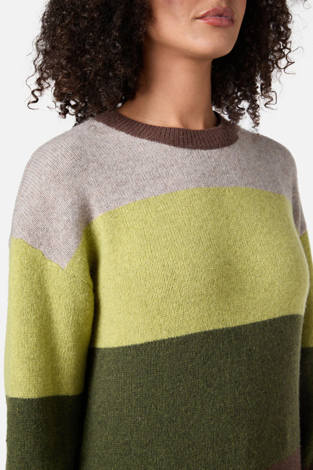 Arla Stripe Knit Jumper - Image 11