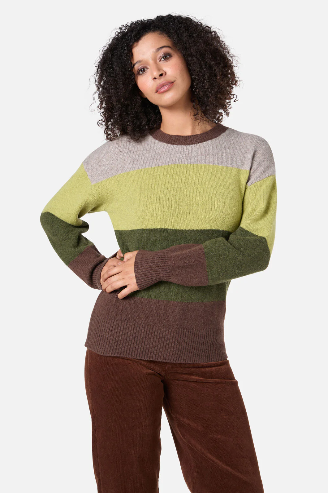 Arla Stripe Knit Jumper - Image 4