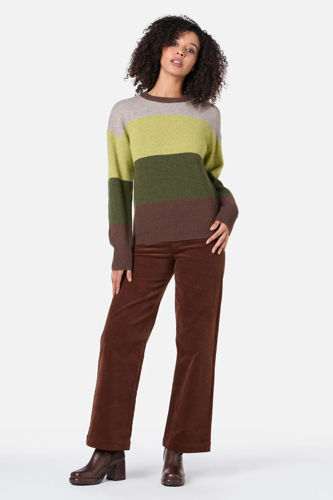 Arla Stripe Knit Jumper - Image 8