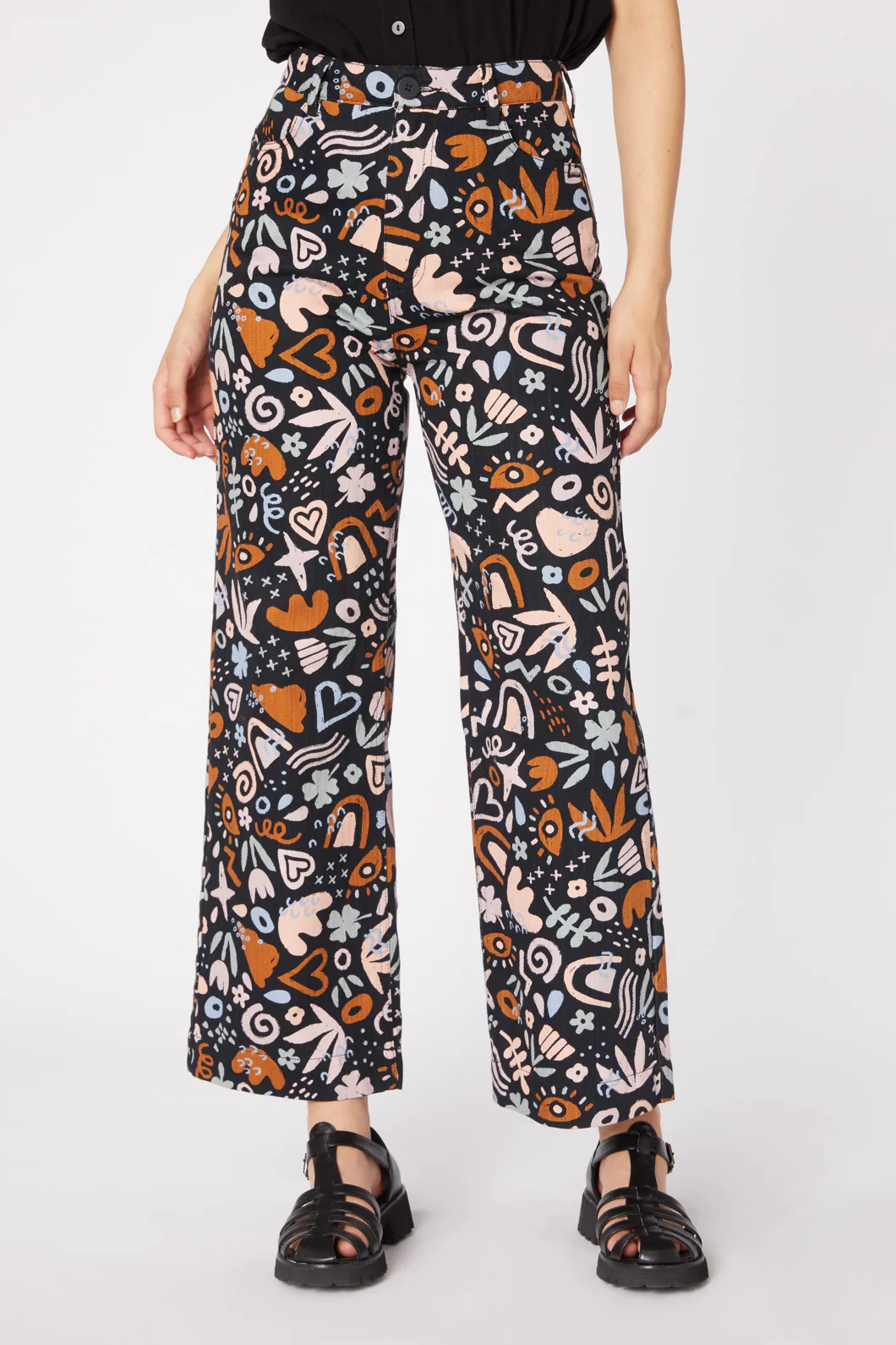 Arty Geo Printed Jean - Image 2