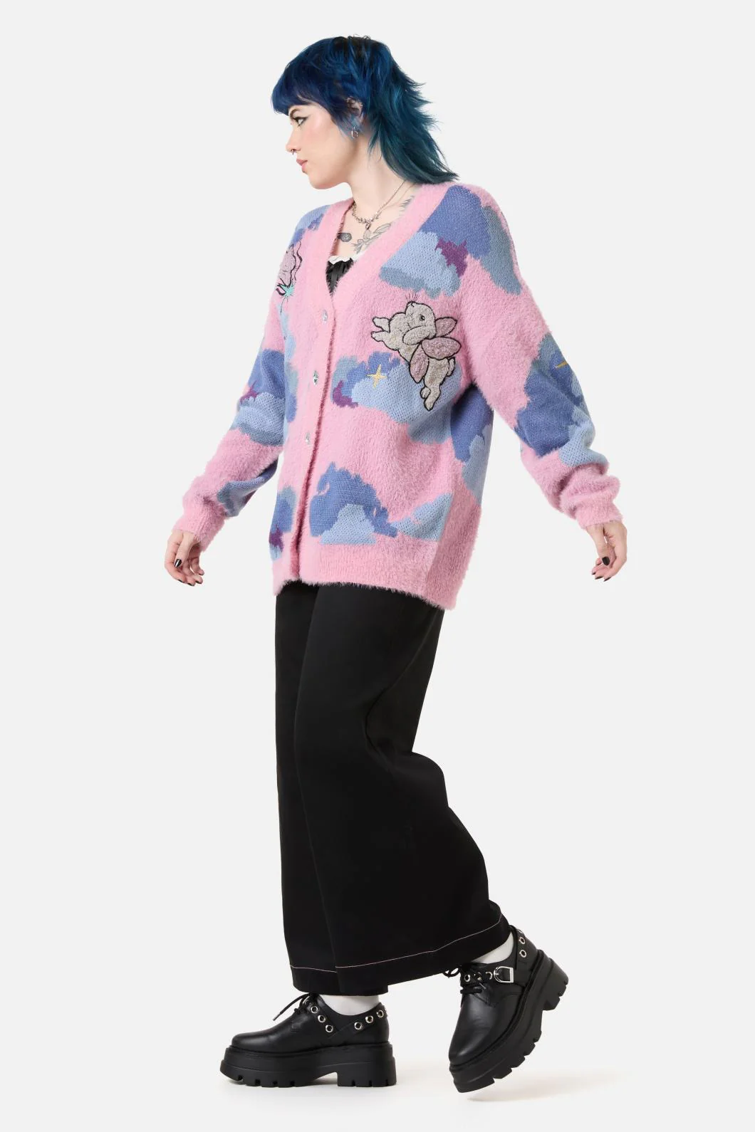 ASAP Multi Texture Cardi - Image 2