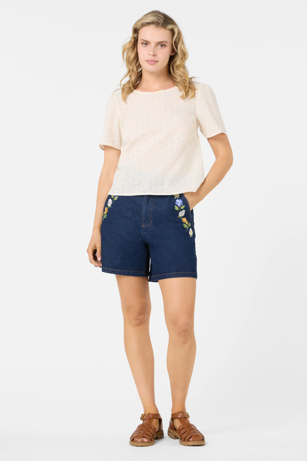 Asher Broderie Top - Image 7