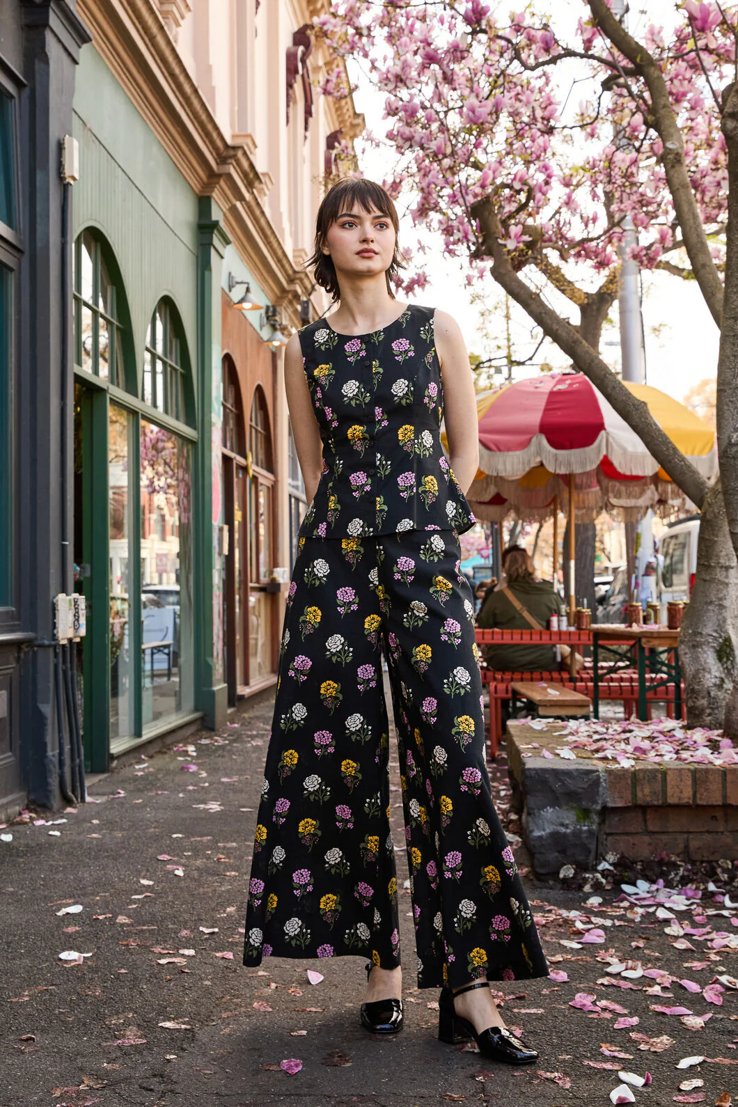 Astrid Rose Wide Leg Pant - Image 2
