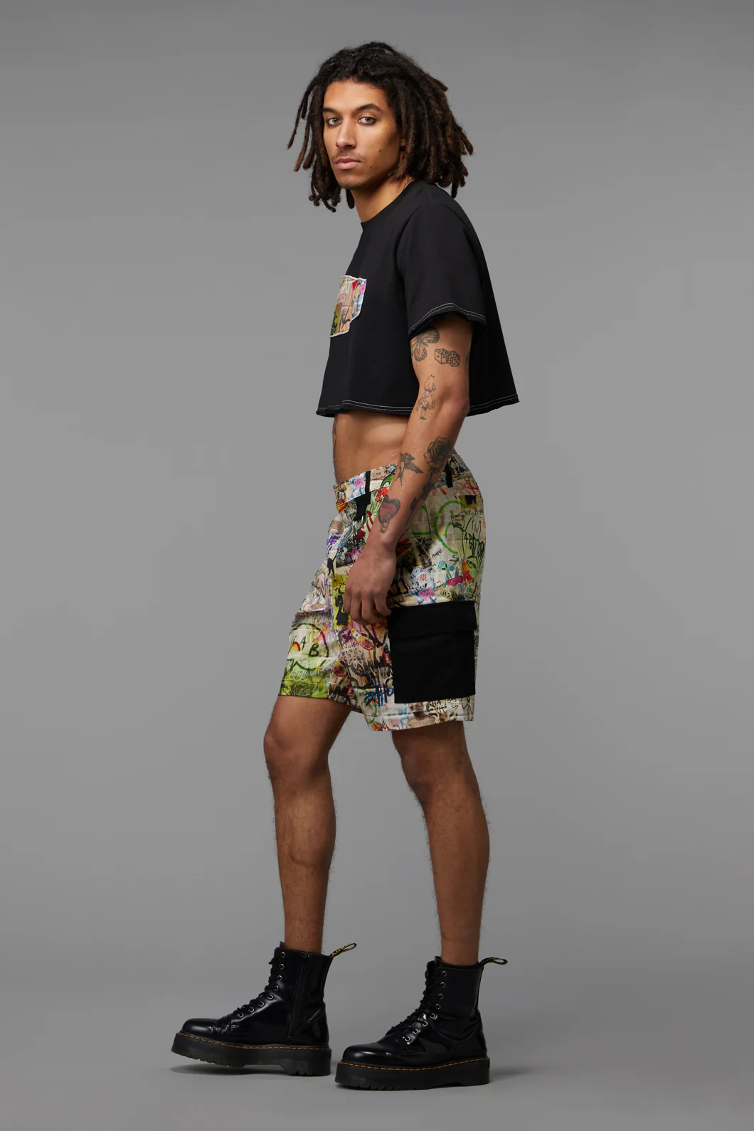 Back Alley Boxy Crop Tee - Image 2