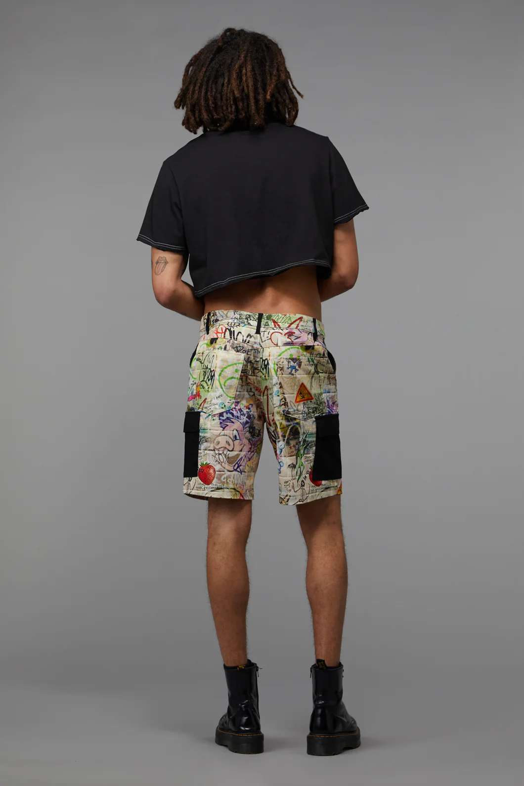 Back Alley Boxy Crop Tee - Image 4