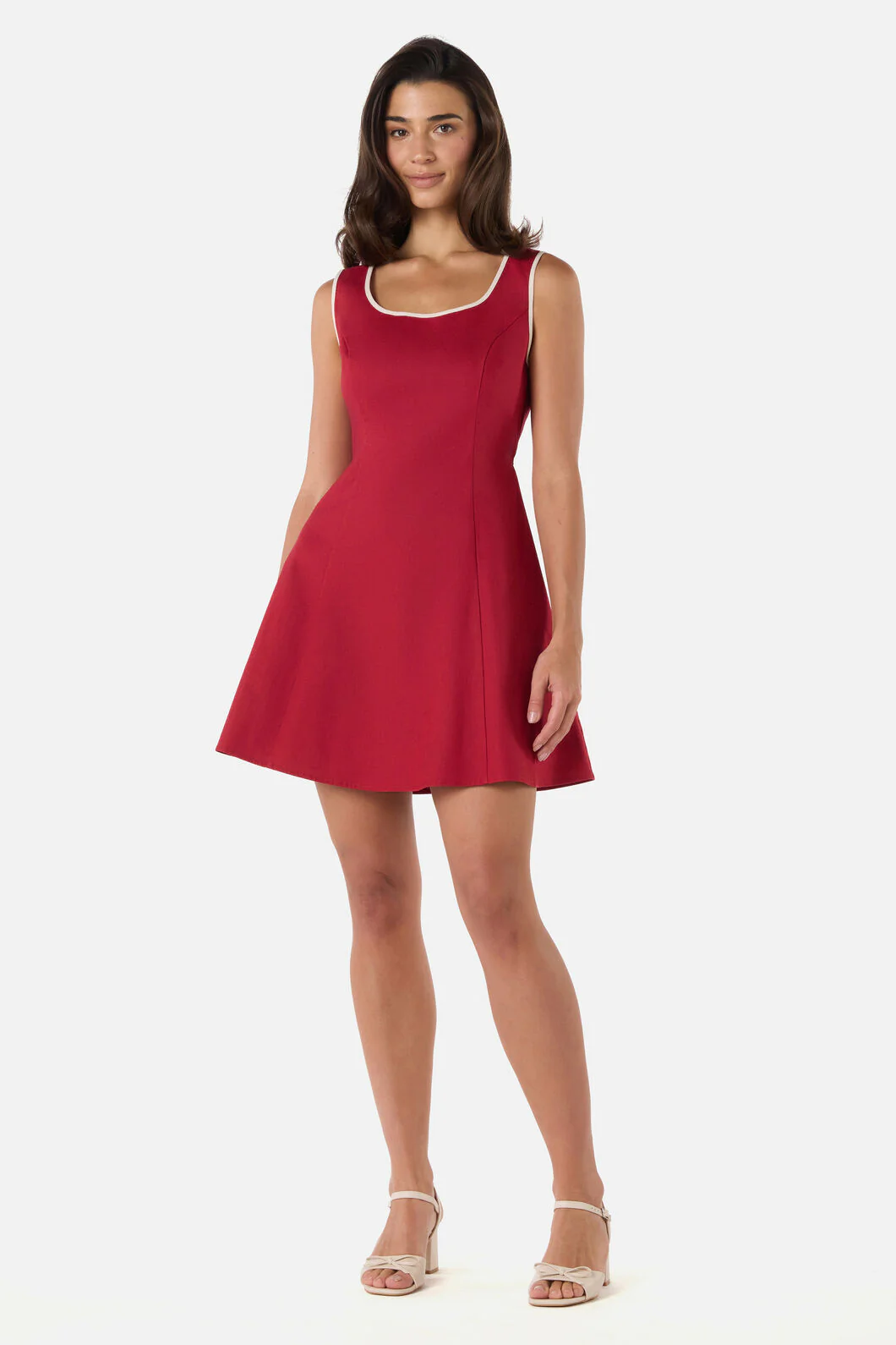 Bailey Contrast Mini Dress - Image 2