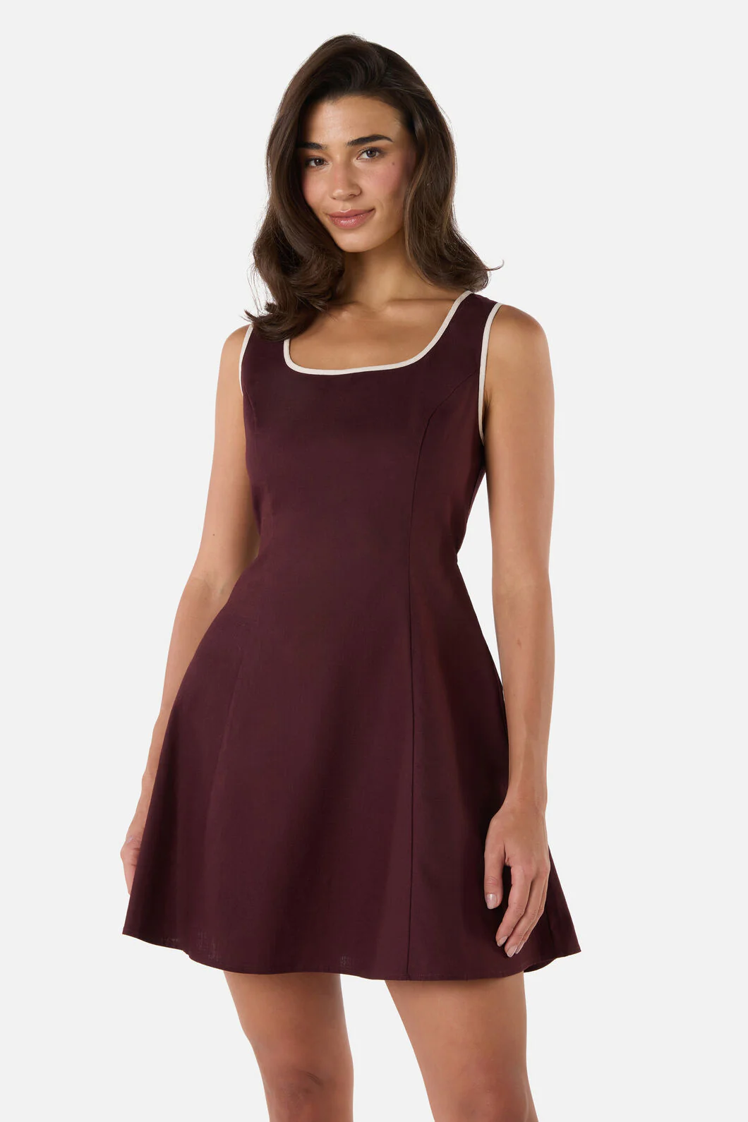 Bailey Contrast Mini Dress - Image 6