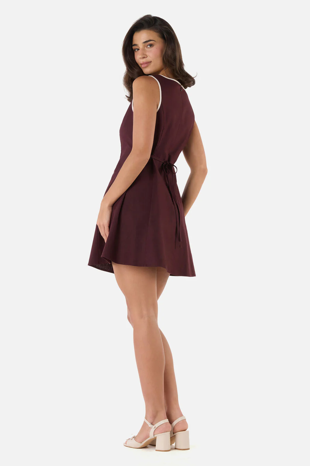 Bailey Contrast Mini Dress - Image 9
