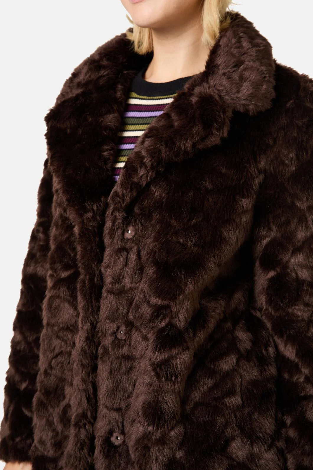 Bailey Faux Fur Coat - Image 6
