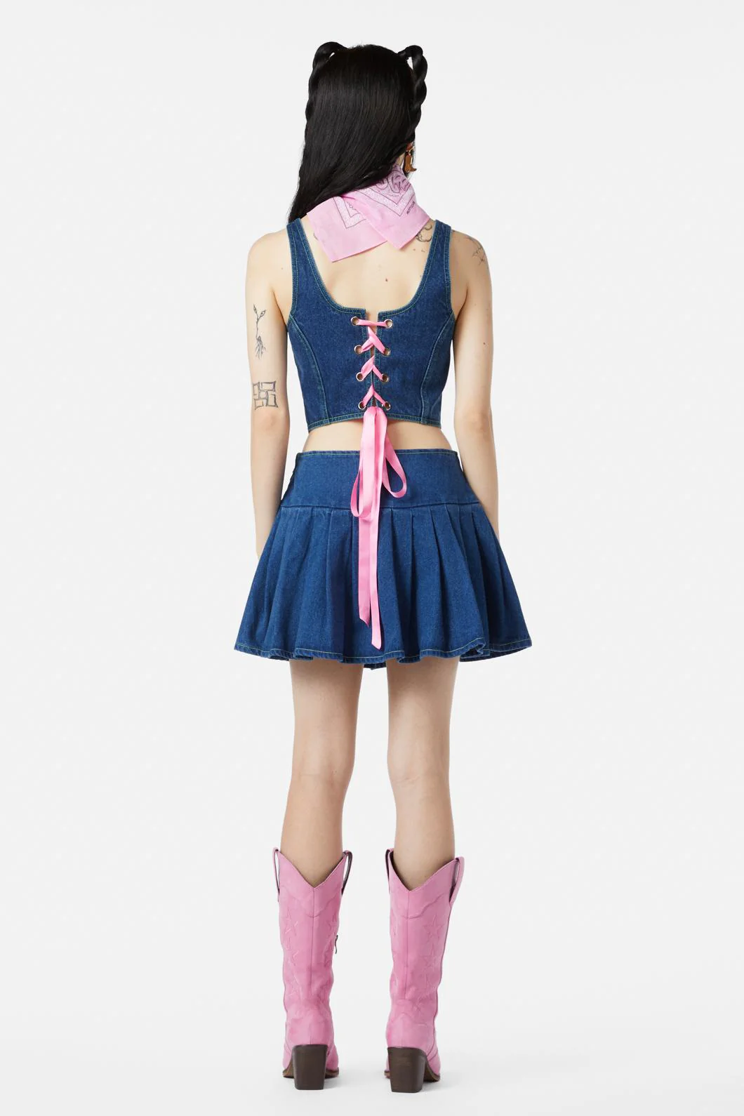 Bandit Denim Corset - Image 4