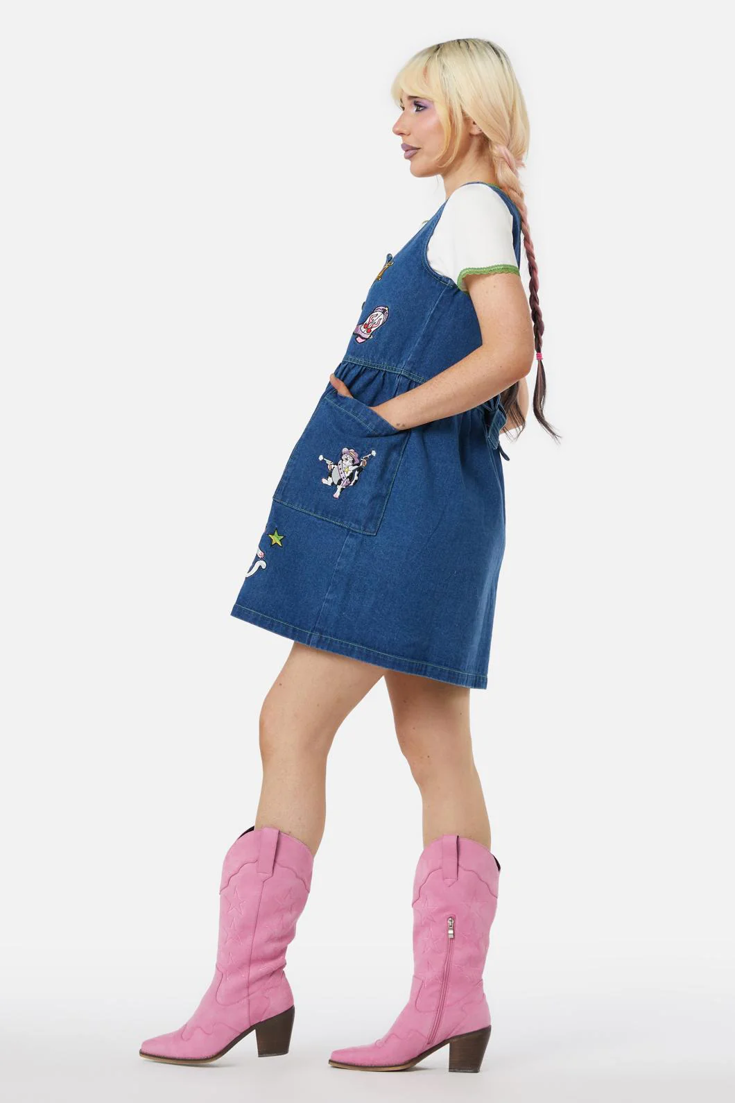 Bandit Denim Pinafore - Image 5
