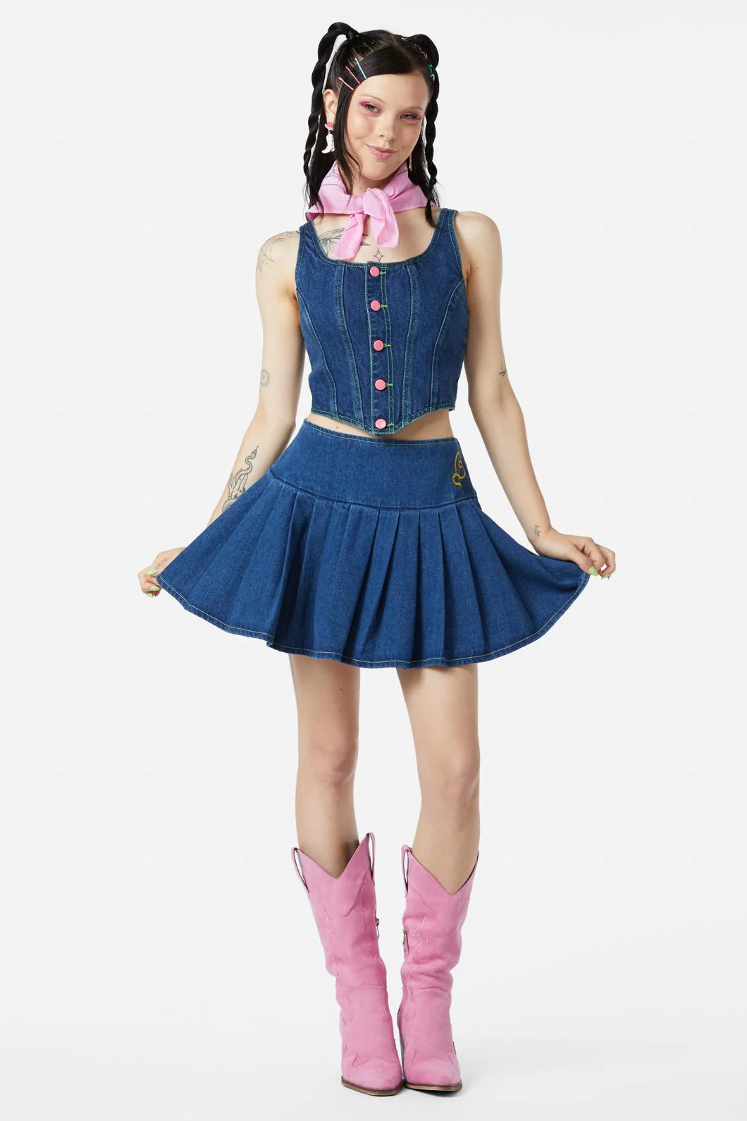 Bandit Denim Skort