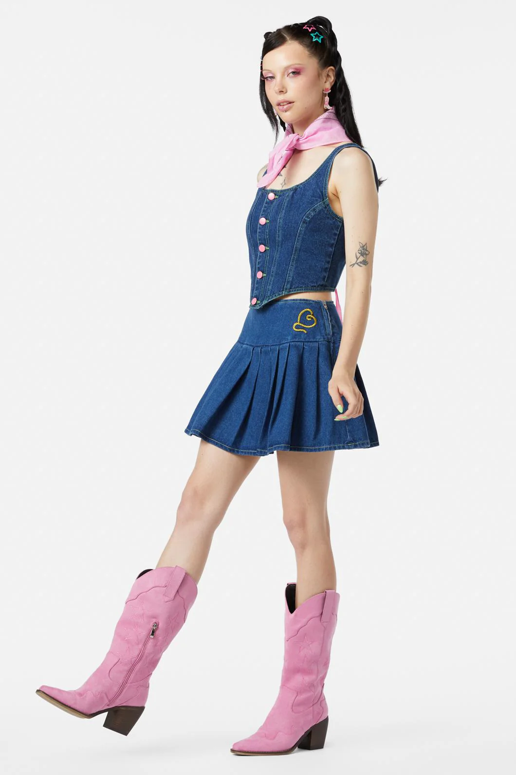 Bandit Denim Skort - Image 5